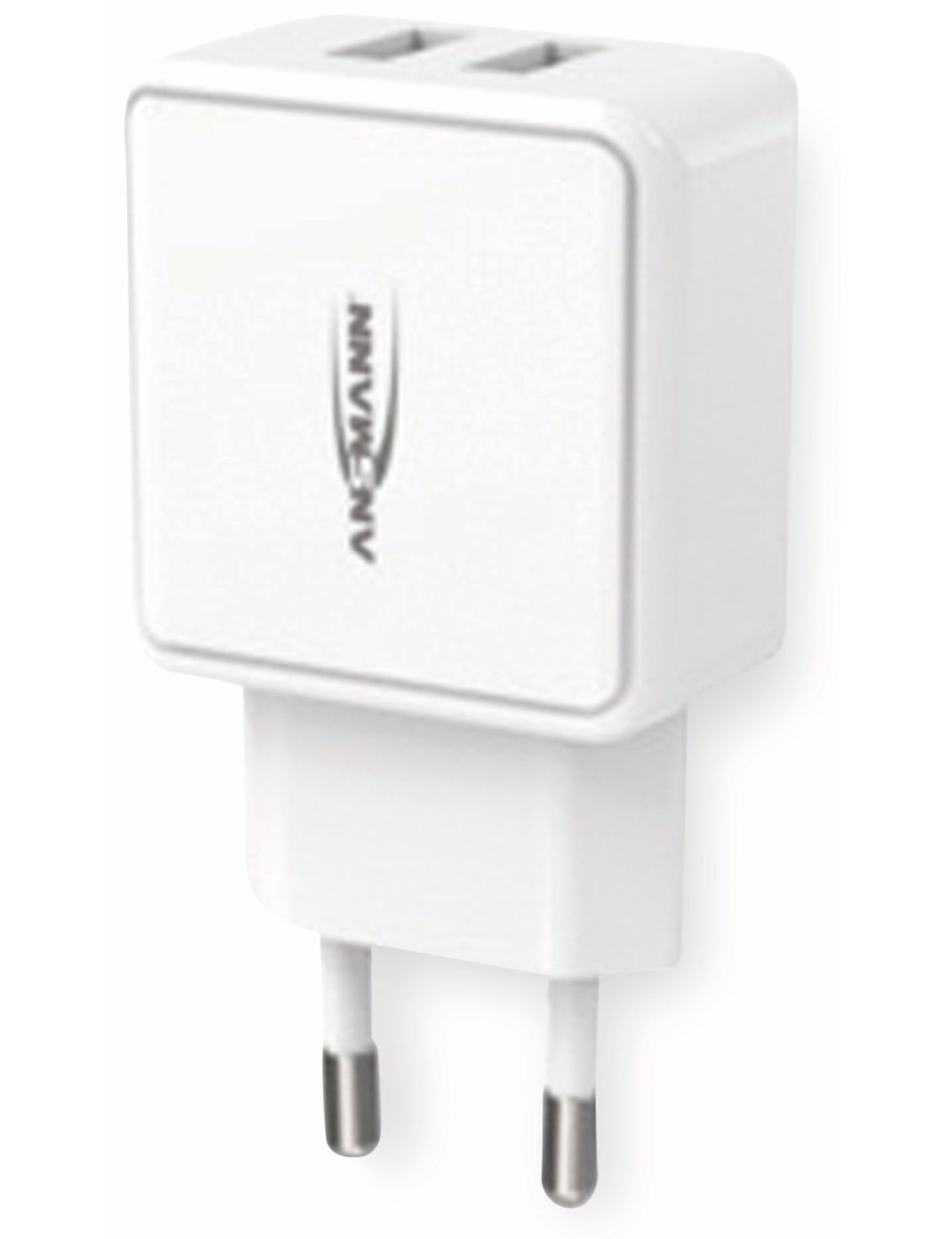 ANSMANN USB-Ladegerät HC212, 5 V, 2,4 A, 2-Port, weiß ANSMANN USB-Ladegerät HC212, 5 V, 2,4 A, 2-Port, weiß