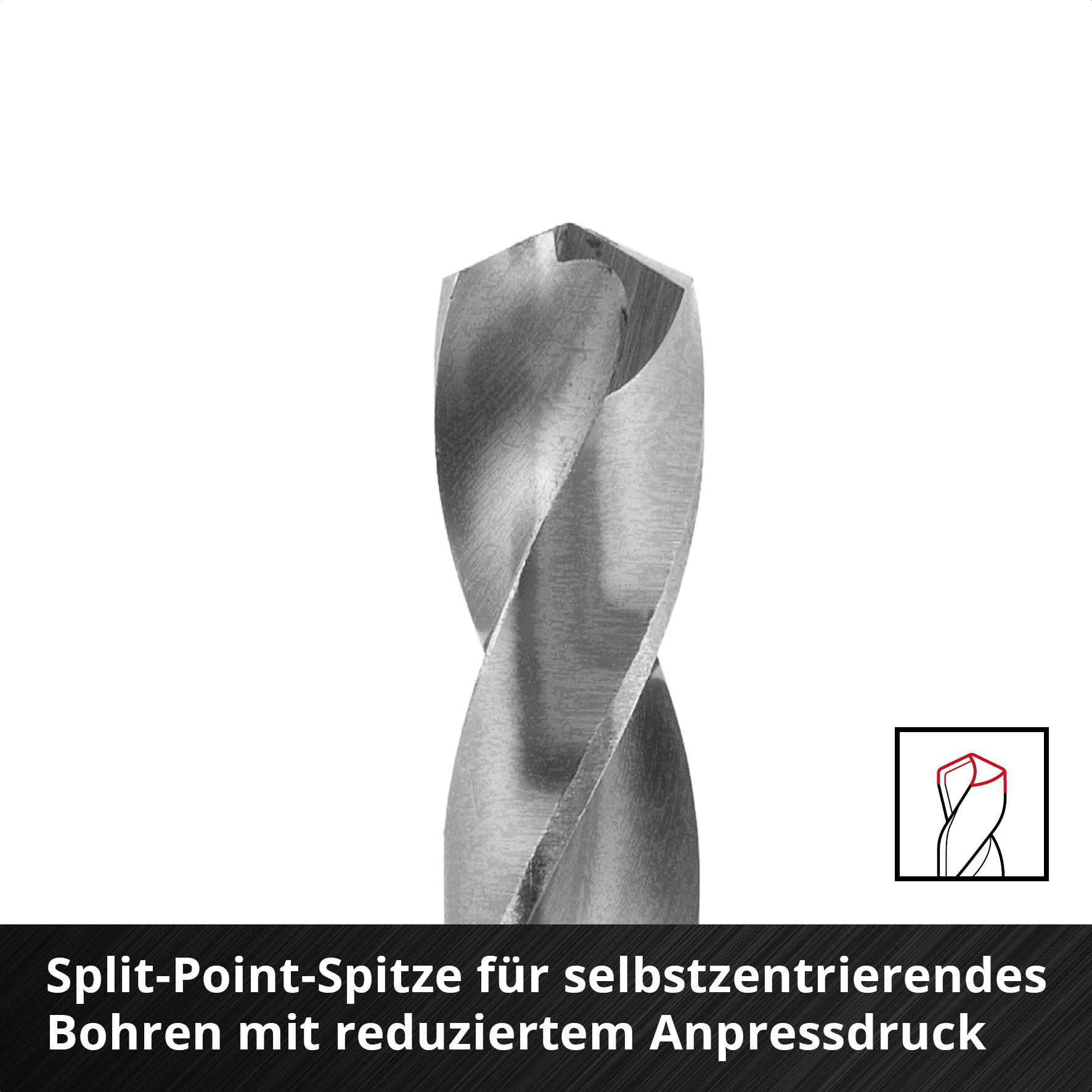 EINHELL Metallbohrer-Set, 108723, S-Case, 10-teilig