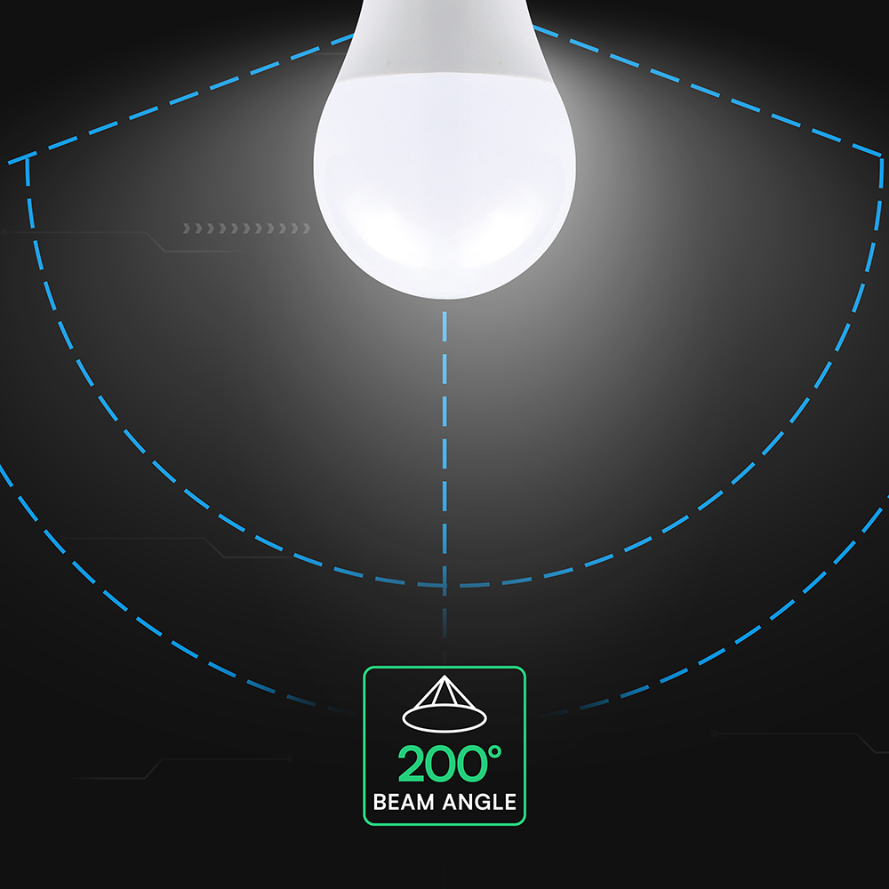 V-TAC LED-Lampe VT-2142586, EEK: F, 17W, 1710lm, 6500K, E27, A60, 200°
