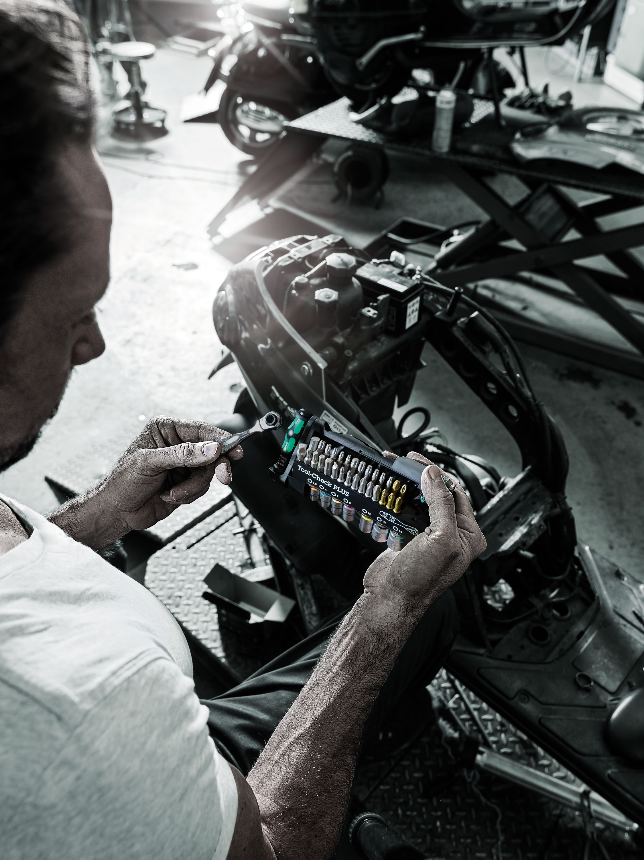 WERA Bit-Set, 05056490001, Tool-Check PLUS, 39-teilig