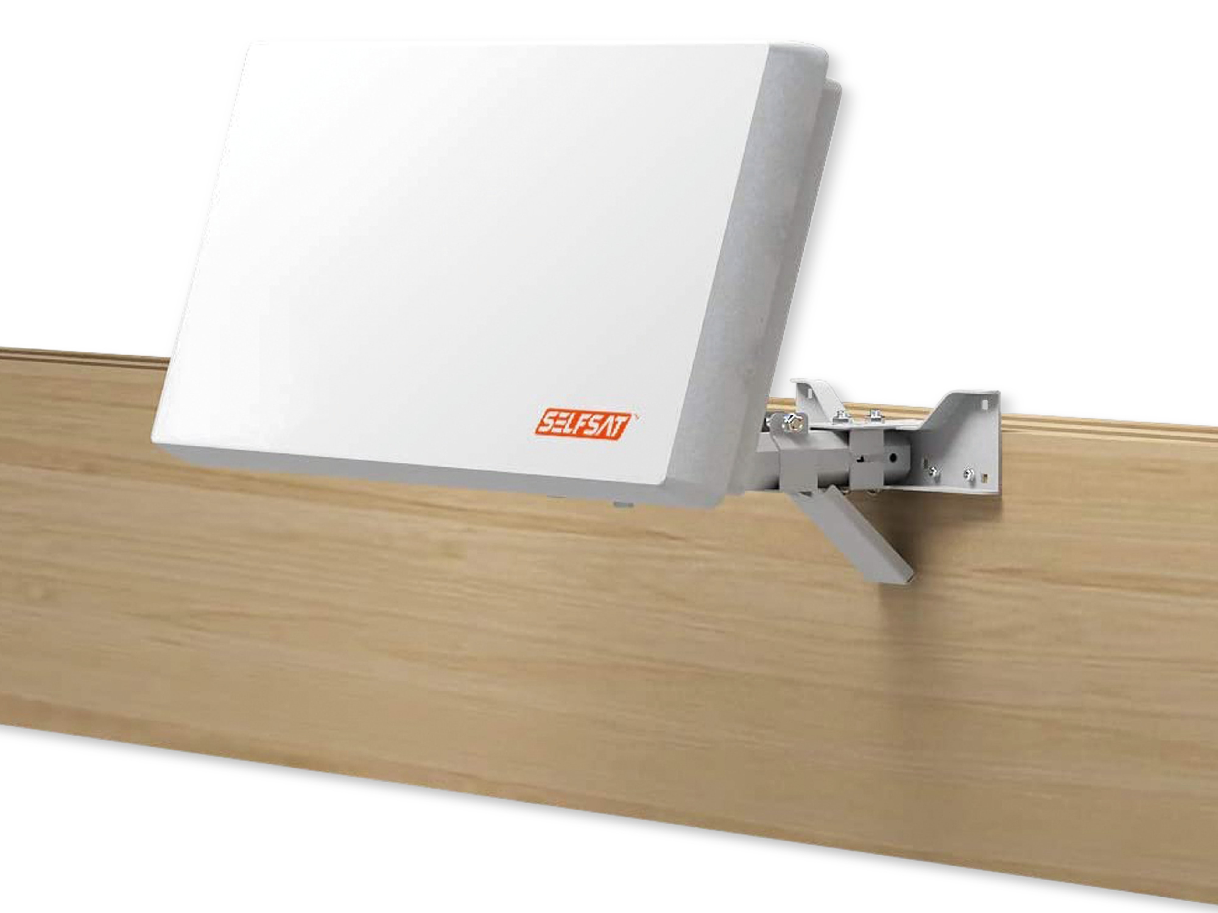 SELFSAT SAT-Flachantenne H22D2+, mit Twin LNB