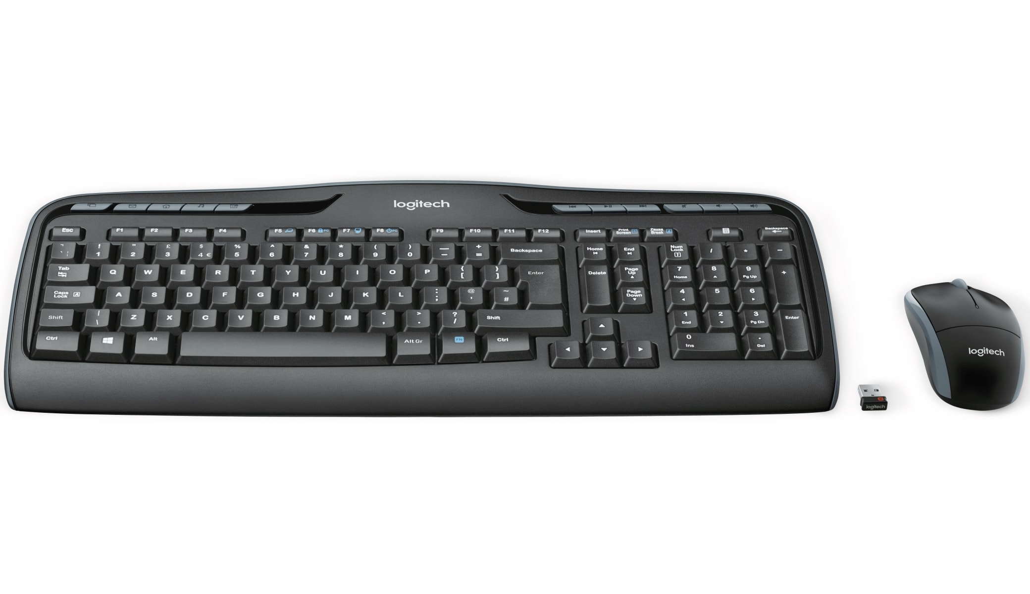 LOGITECH Desktop-Set Tastatur und Maus MK330, Wireless LOGITECH Desktop-Set Tastatur und Maus MK330, Wireless