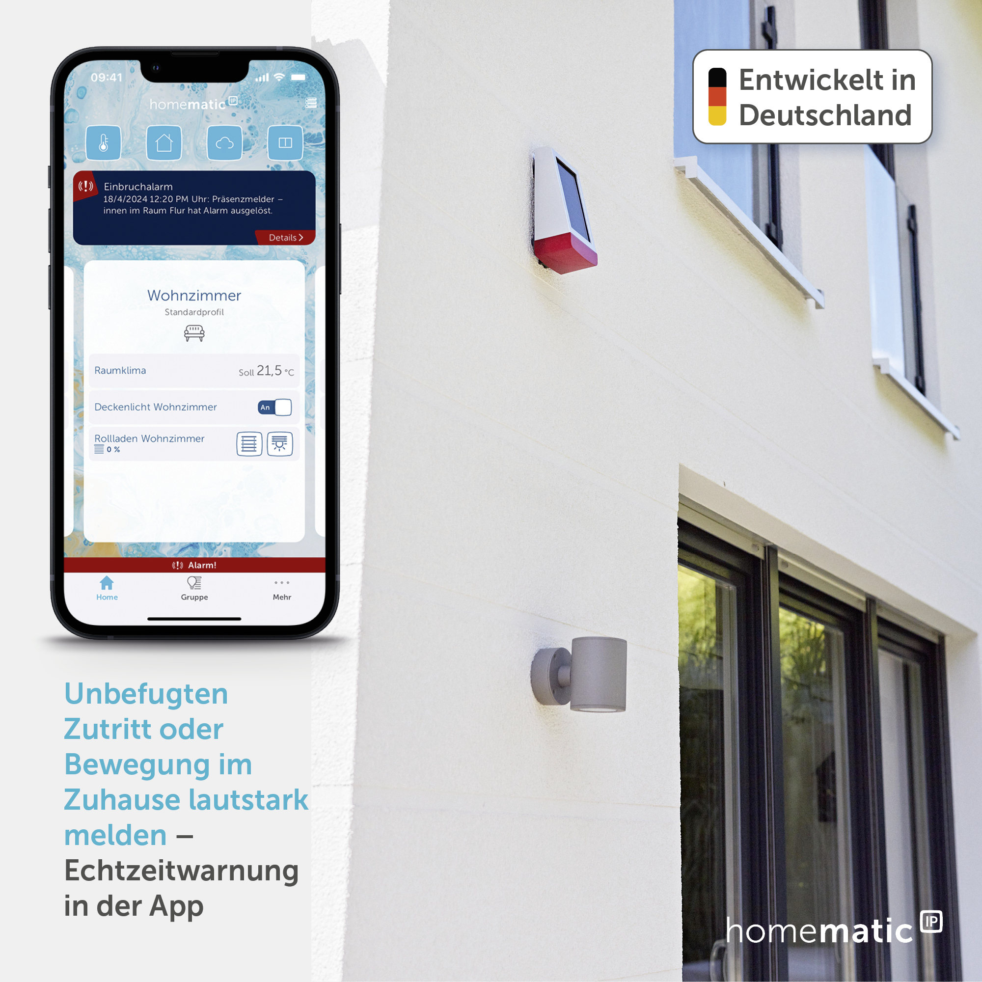 HOMEMATIC IP Smart Home 153208A0, Alarmsirene, Außenbereich HOMEMATIC IP Smart Home 153208A0, Alarmsirene, Außenbereich