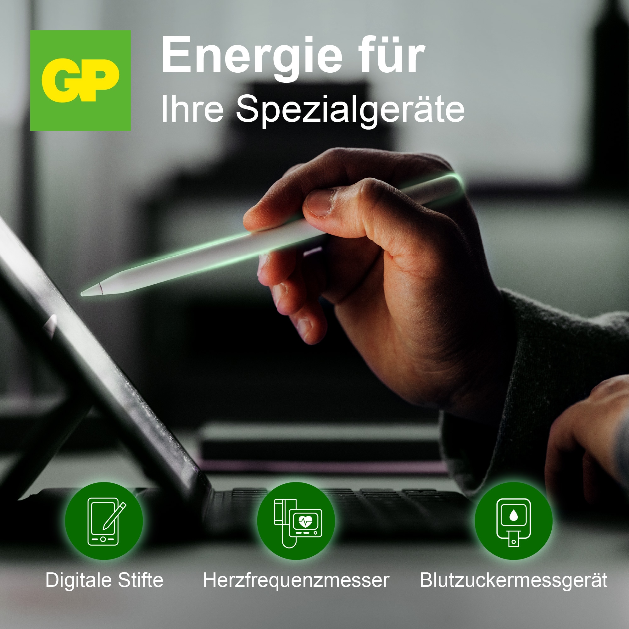 GP Ultra Plus Alkaline AAAA Mini-Batterien, 1,5 V, 2 Stück