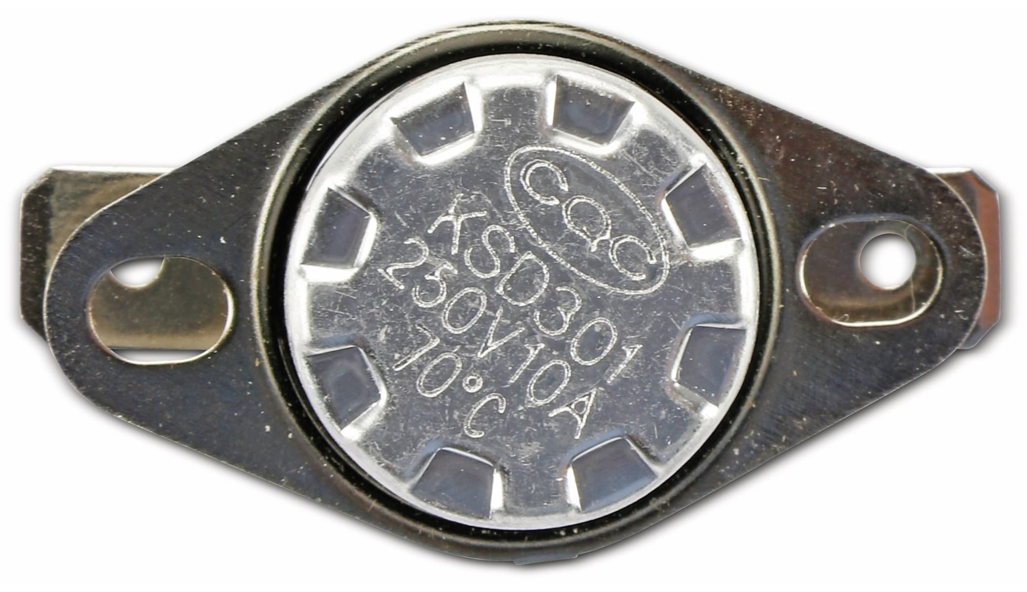 Thermoschalter, KSD 301, 70 °C, 10 A/250 V~, Öffner Thermoschalter, KSD 301, 70 °C, 10 A/250 V~, Öffner