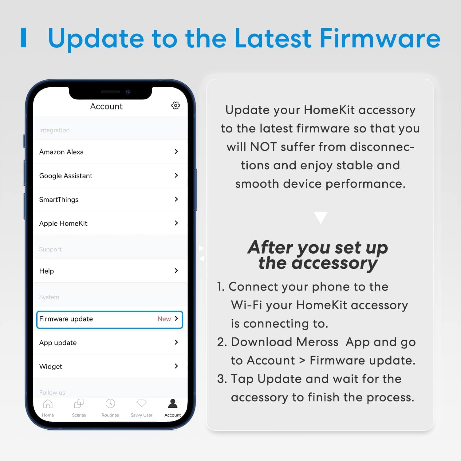 MEROSS WLAN LED-Lampe, MSL100HK, 3 Stück