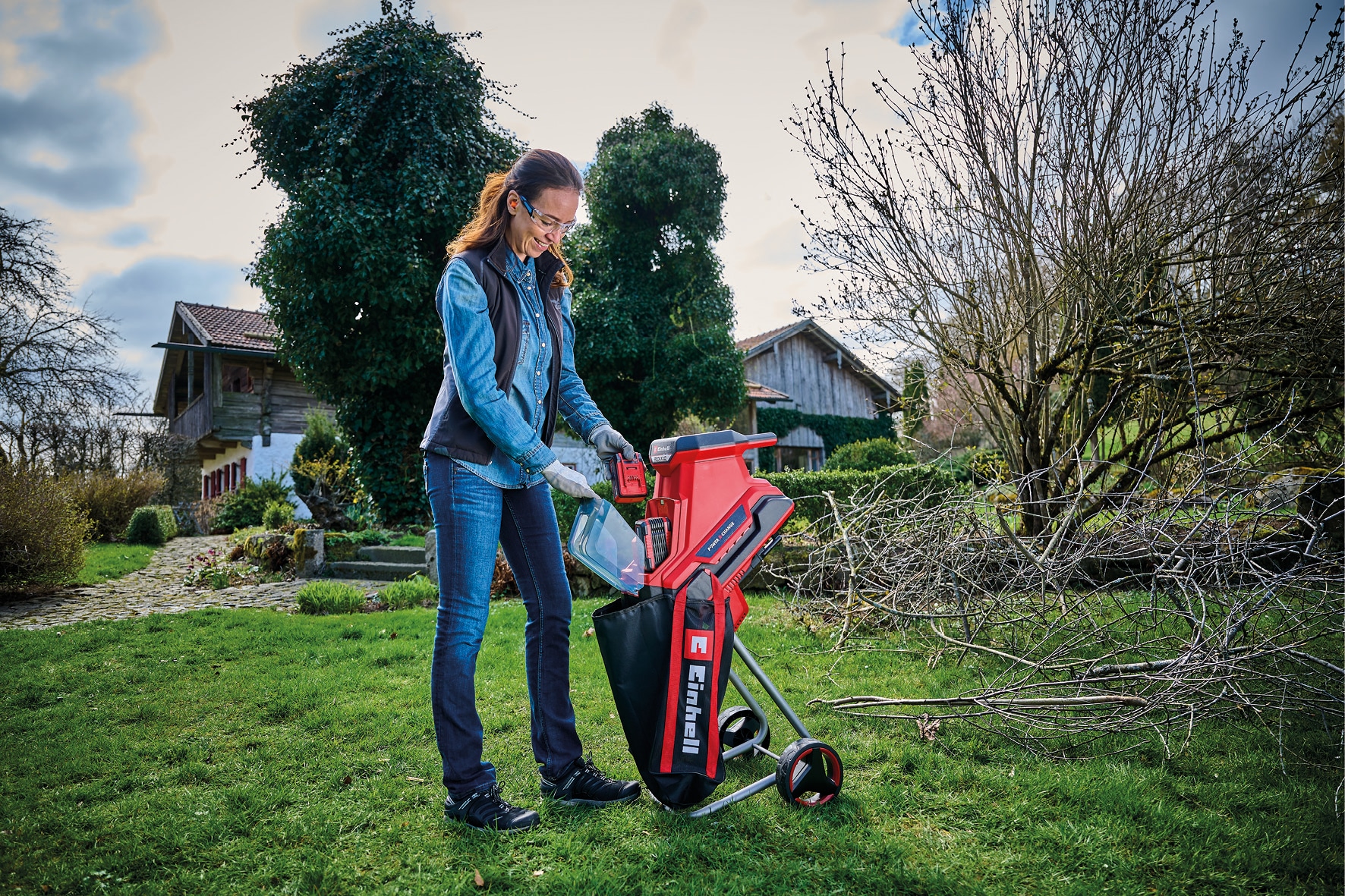 EINHELL Akku-Messerhäcksler REDAXXO 36/25 EINHELL Akku-Messerhäcksler REDAXXO 36/25