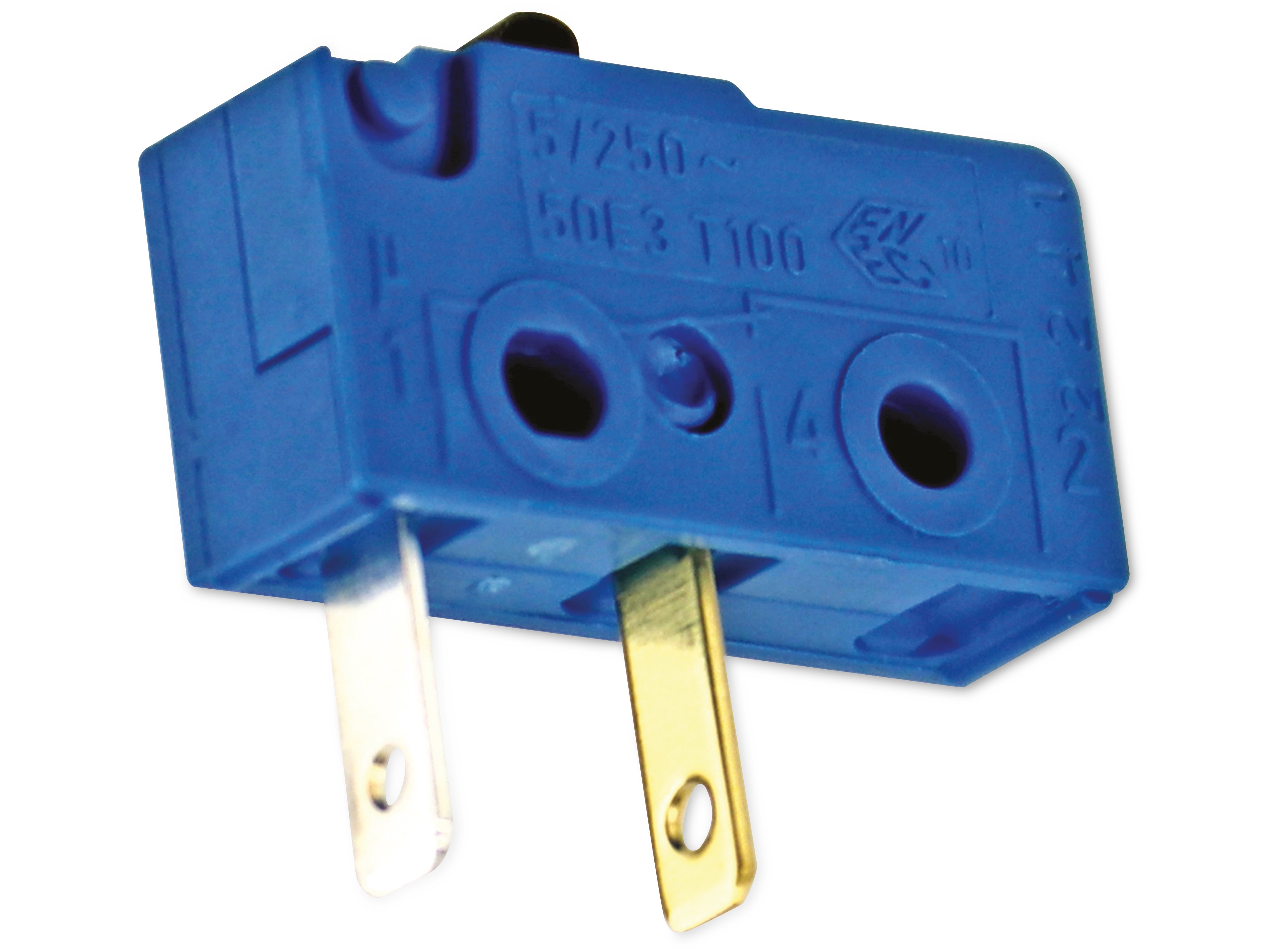 MARQUARDT Schnappschalter, 01050.1122, tastend, 1 x Aus/(Ein), 250 V/AC, 5 A, Flachstecker 2,8 mm