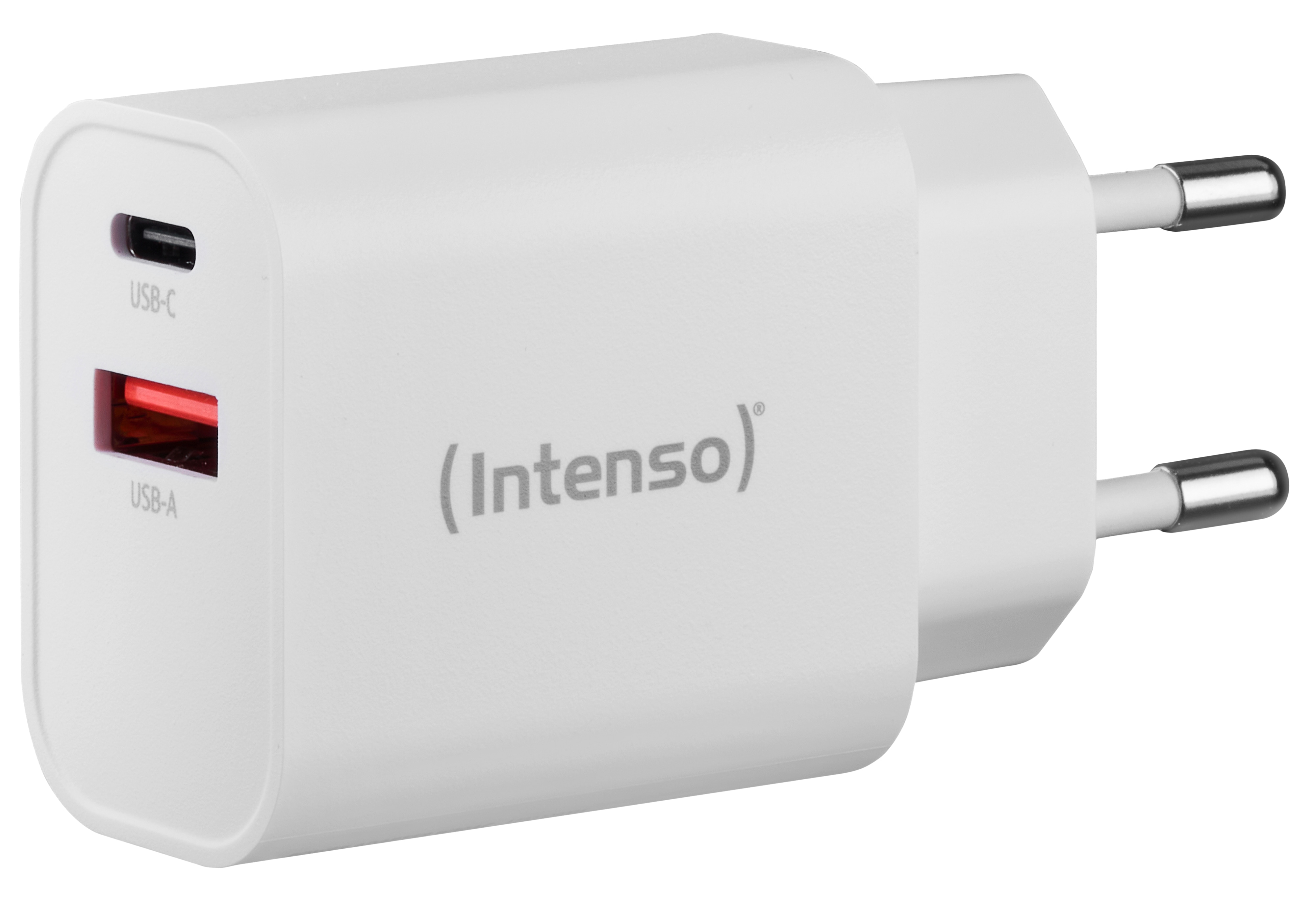 INTENSO USB-Ladegerät W30AC,1 x USB-A und 1 x USB-C, 30 Watt