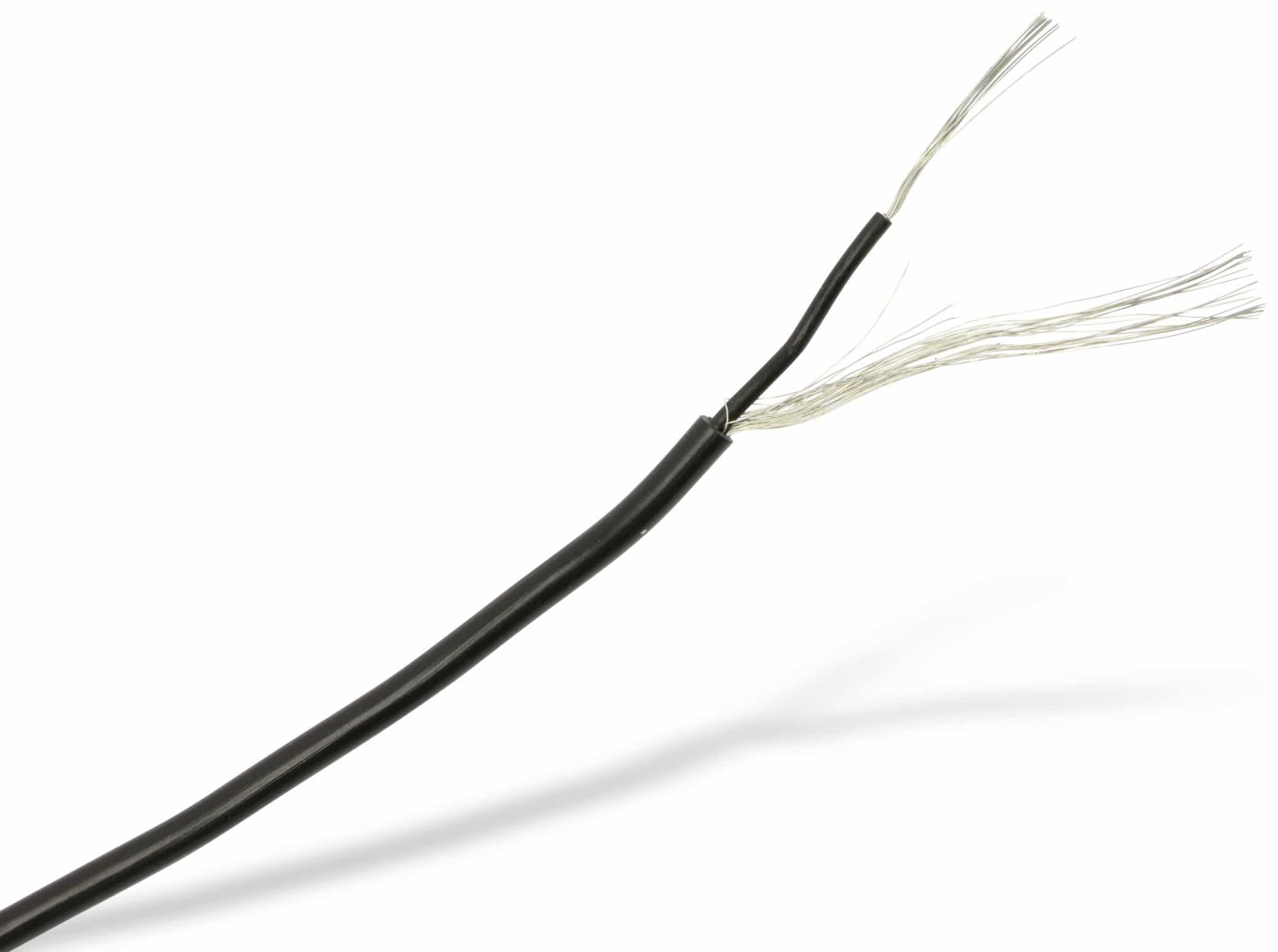 RAUTRONIC NF-Leitung, 10 m, schwarz RAUTRONIC NF-Leitung, 10 m, schwarz