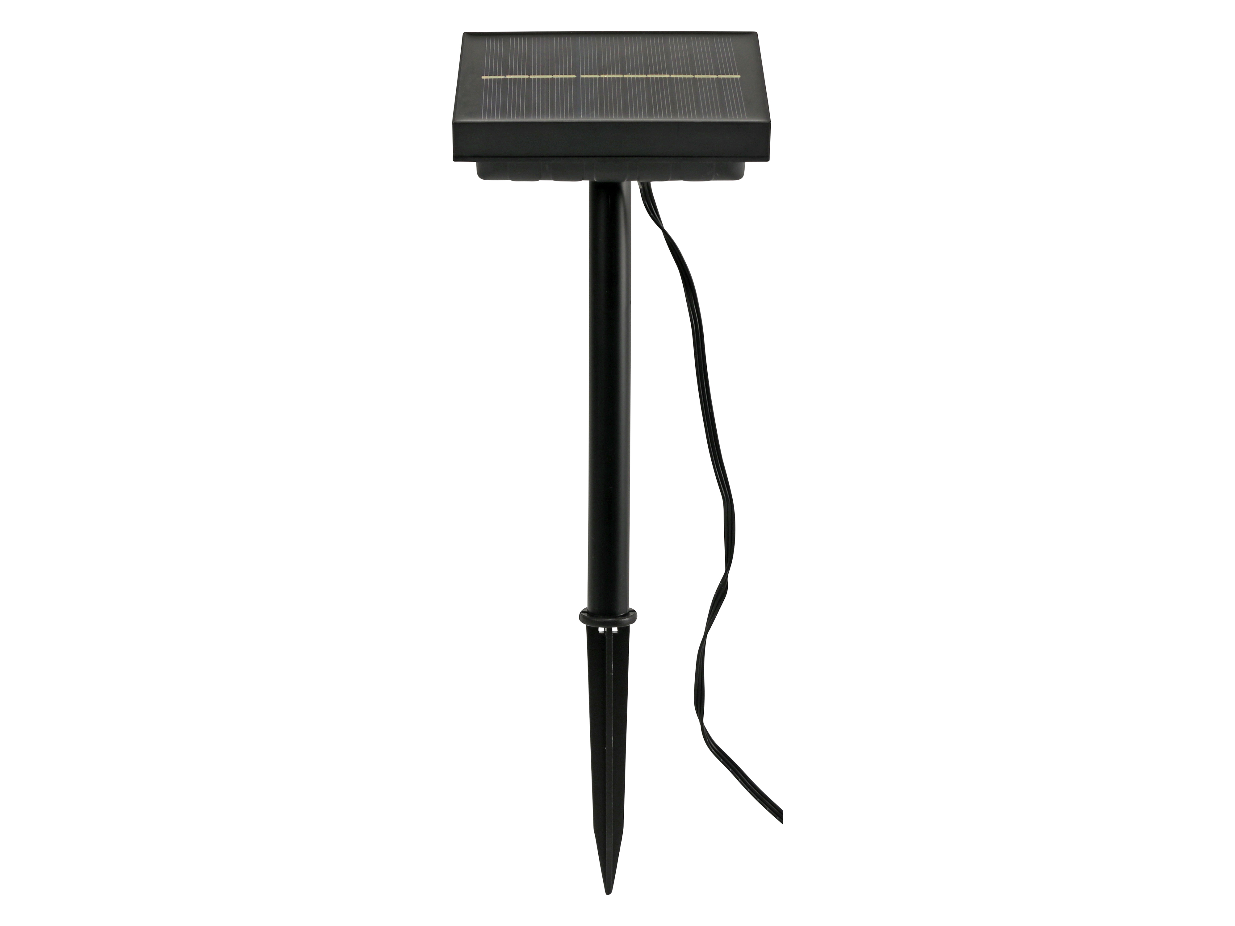 Solar LED-Gartenleuchten, RGB, IP44, 7,75 m