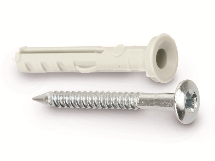 MASTERPROOF Nageldübel, 6x40 mm, 40 Stück
