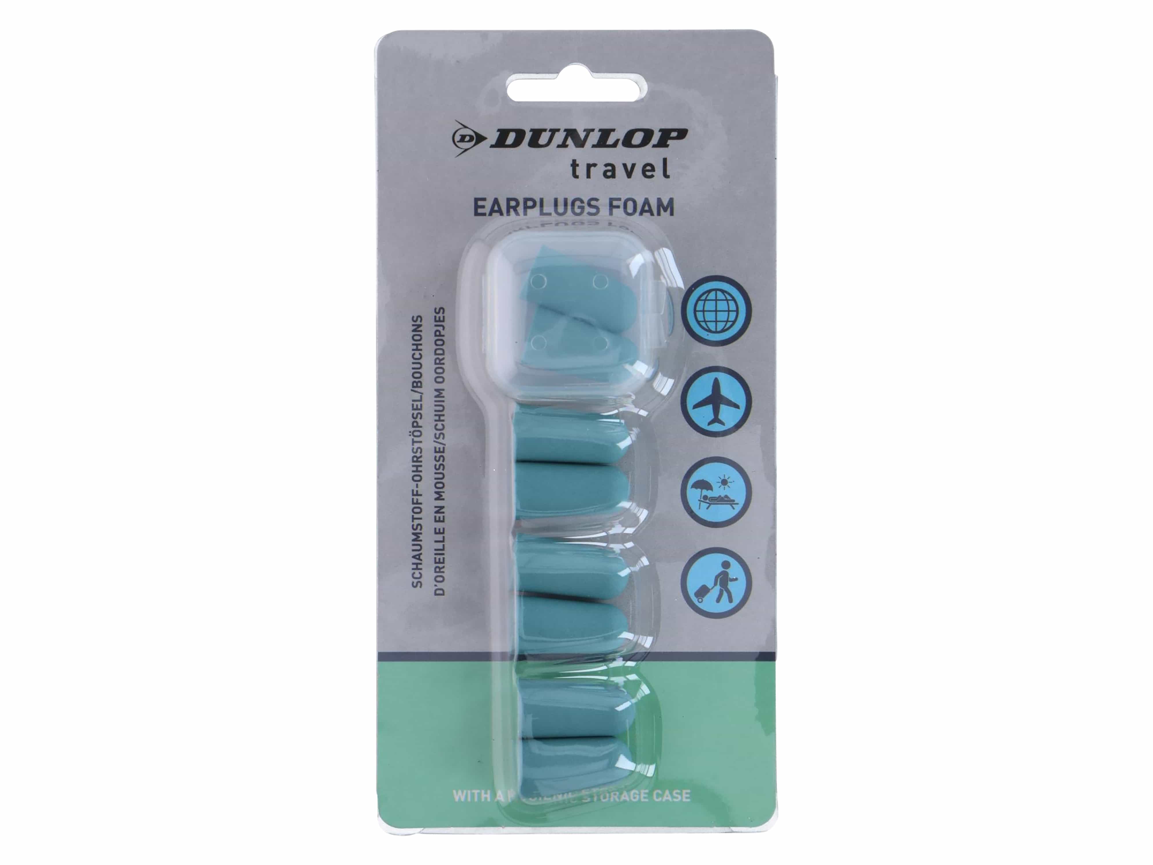 DUNLOP Schaumstoff-Ohrstöpsel, blau, 8 Stück DUNLOP Schaumstoff-Ohrstöpsel, blau, 8 Stück