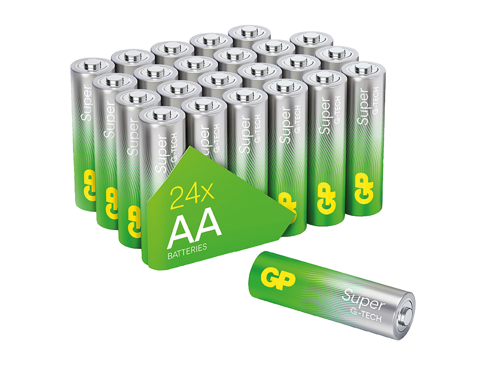 GP Mignon-Batterie 03015AETA-B24, Alkaline, 24 Stück
