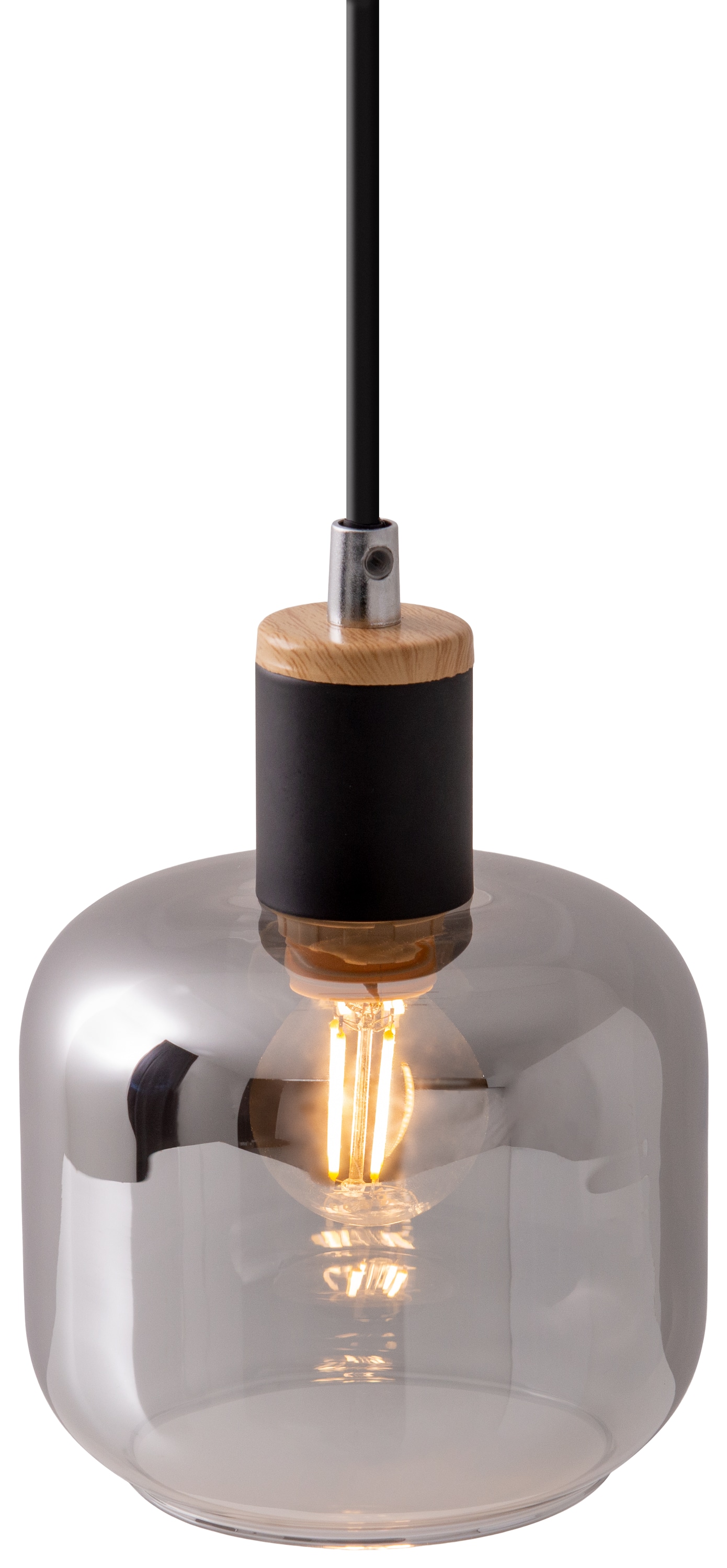 NÄVE Pendelleuchte 6116622, 40W, 1x E14, schwarz NÄVE Pendelleuchte 6116622, 40W, 1x E14, schwarz