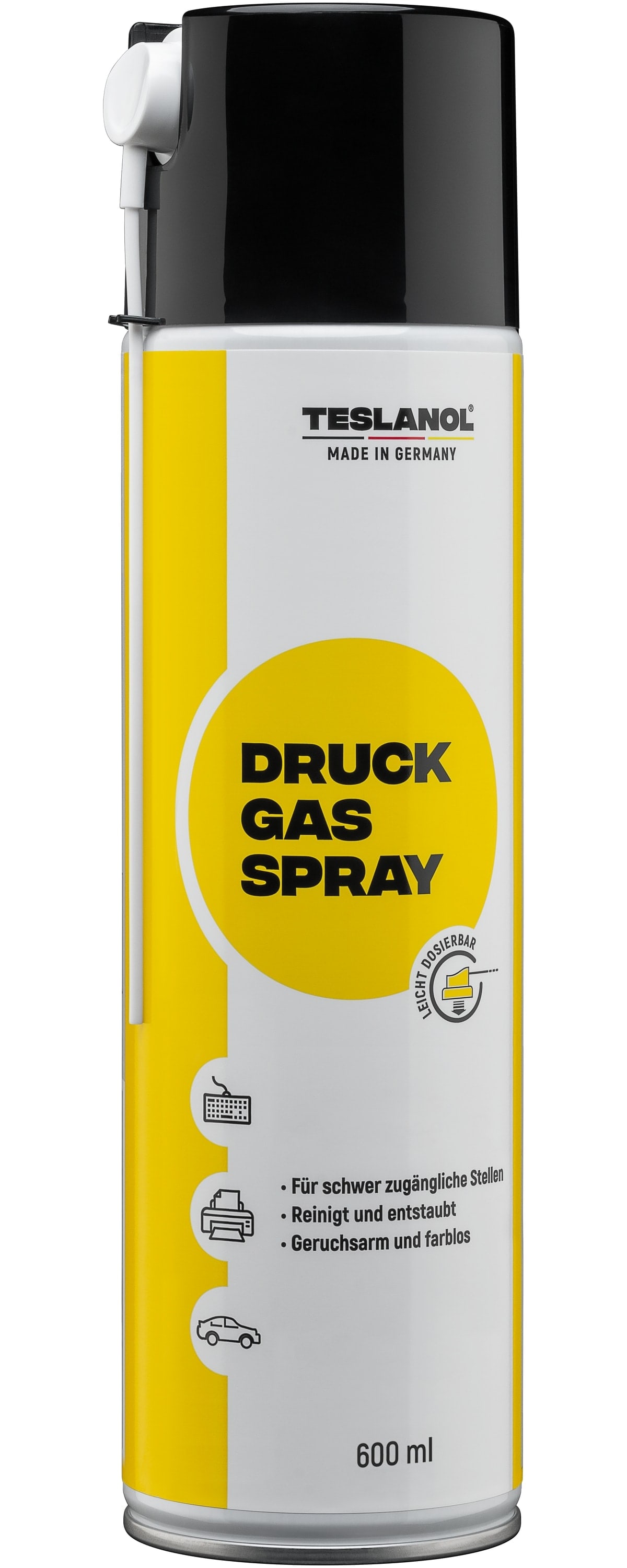 TESLANOL Druckluftspray 49752, 600 ml, 6 Stück TESLANOL Druckluftspray 49752, 600 ml, 6 Stück