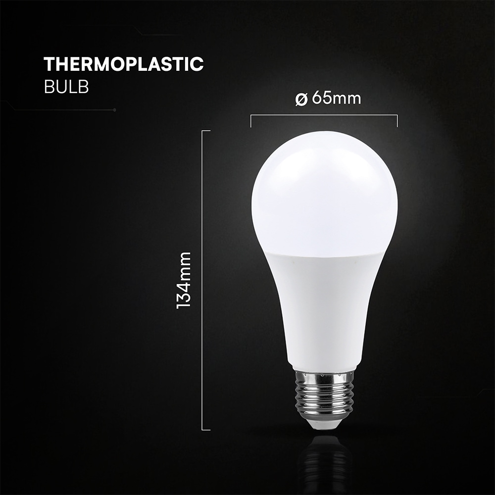 V-TAC LED-Lampe VT-2142576, EEK: F, 17W, 1710lm, 4000K, E27, A60, 200° V-TAC LED-Lampe VT-2142576, EEK: F, 17W, 1710lm, 4000K, E27, A60, 200°