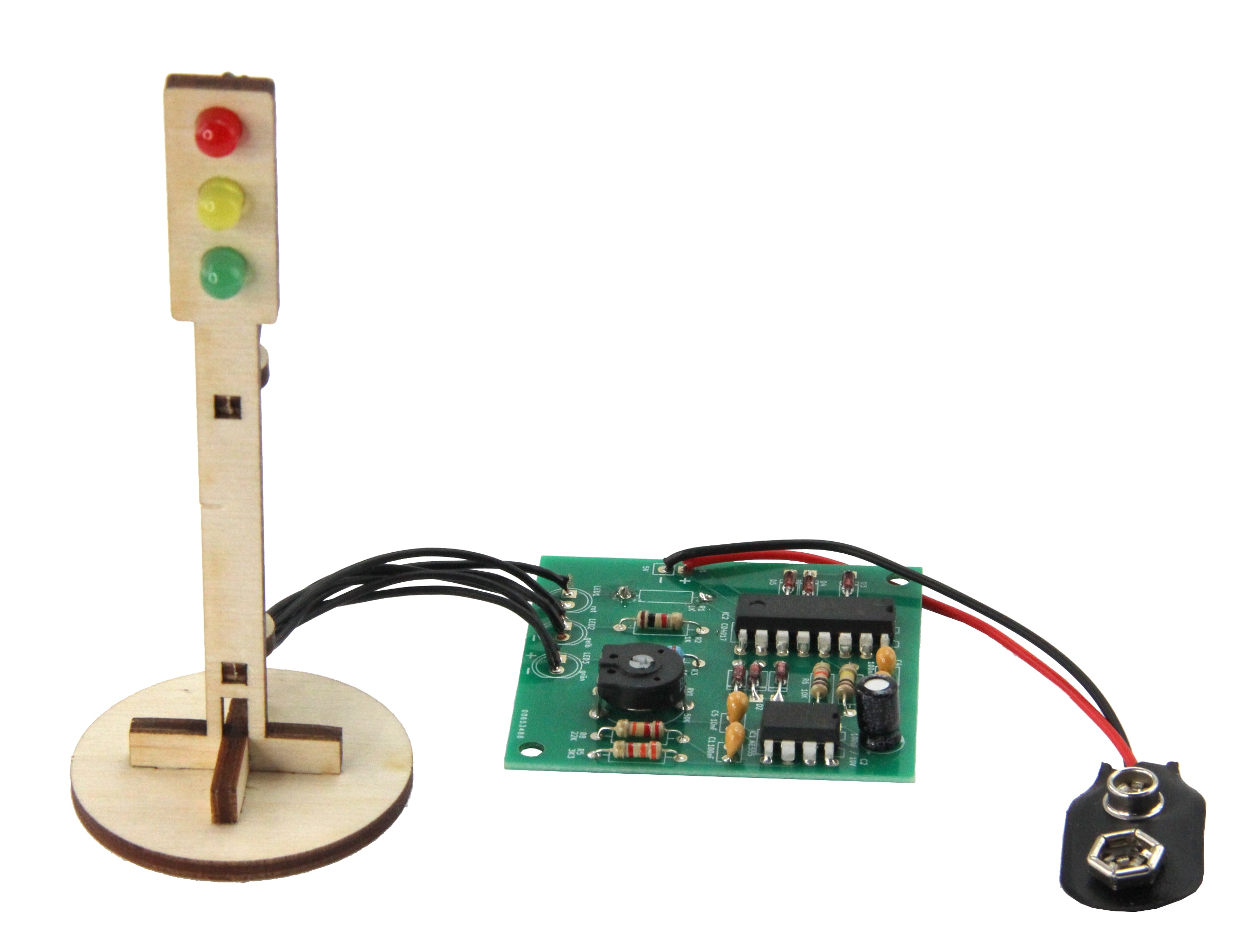 SOL-EXPERT Elektronische Ampel, Lötbausatz