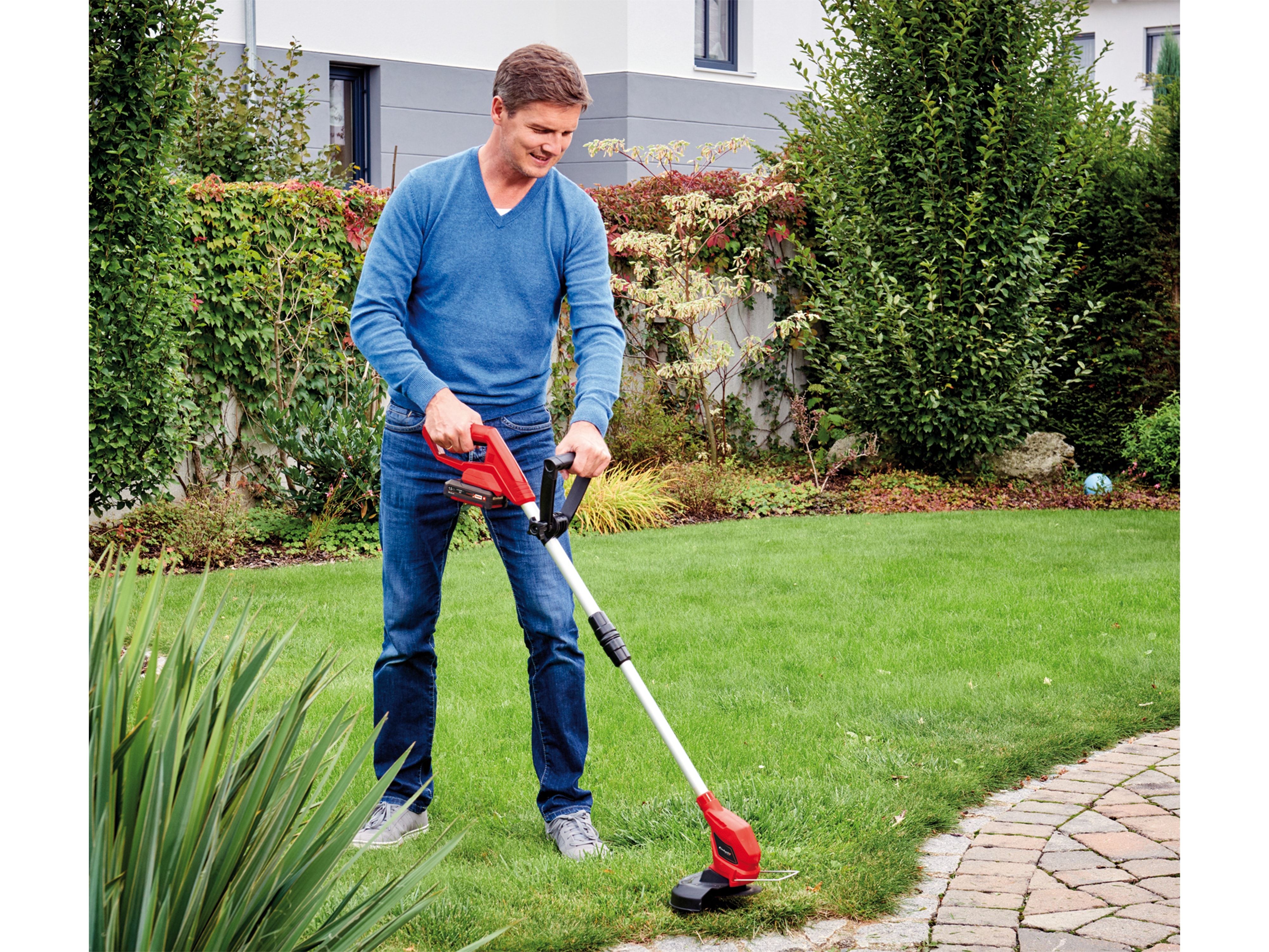 EINHELL Akku-Rasentrimmer 3411123, GC-CT 18/24 Li Solo