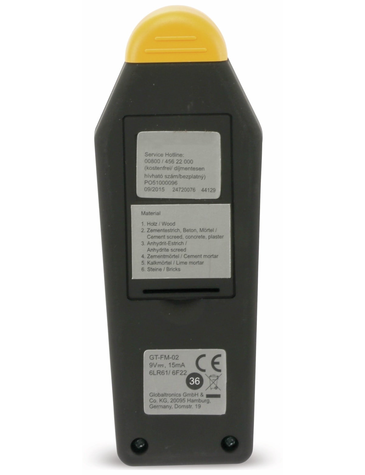 Digitales Feuchte-Messgerät GT-FM-02, B-Ware Digitales Feuchte-Messgerät GT-FM-02, B-Ware