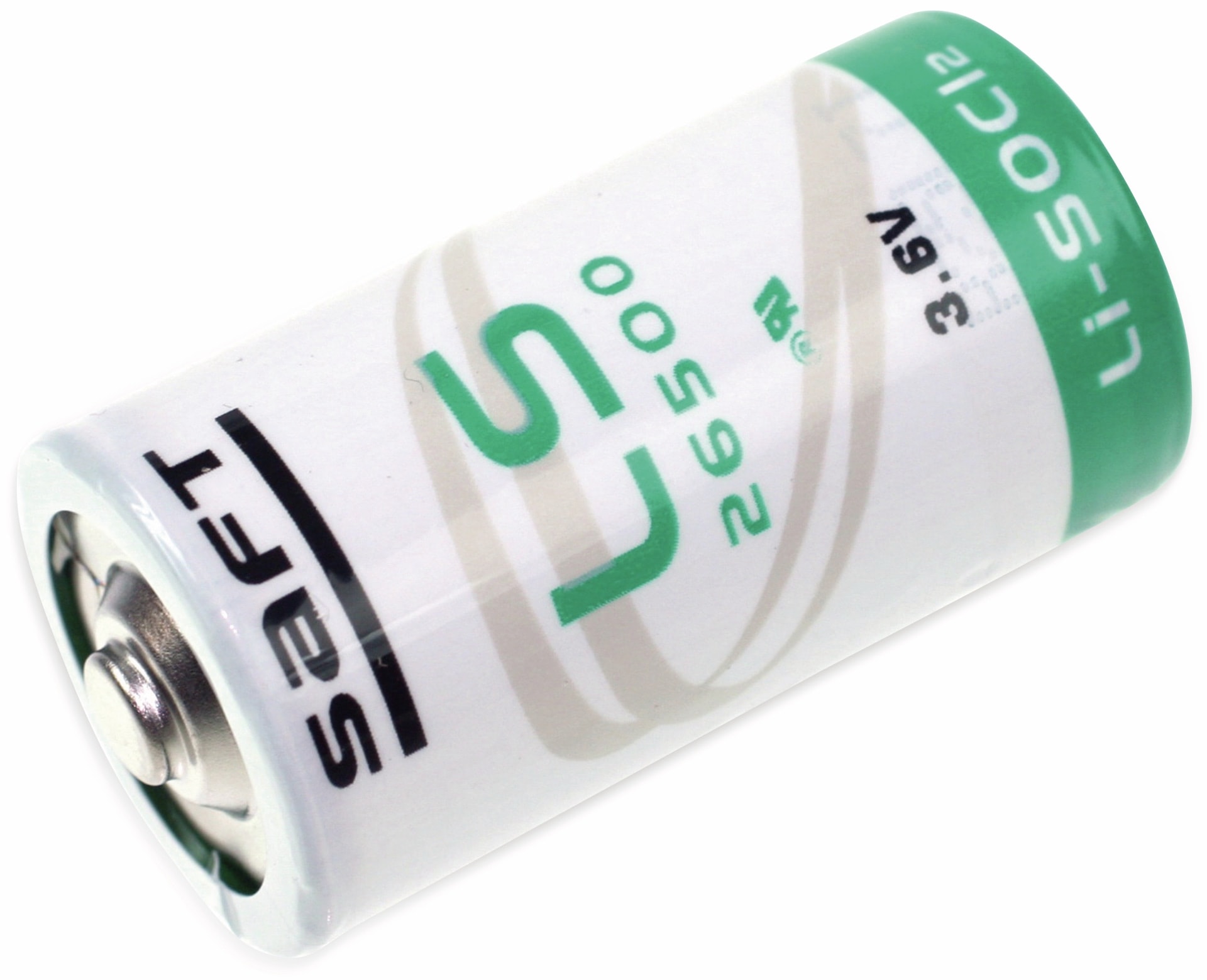 SAFT Lithium-Batterie LS 26500, C (Baby), 3,6 V-, 7700 mAh SAFT Lithium-Batterie LS 26500, C (Baby), 3,6 V-, 7700 mAh