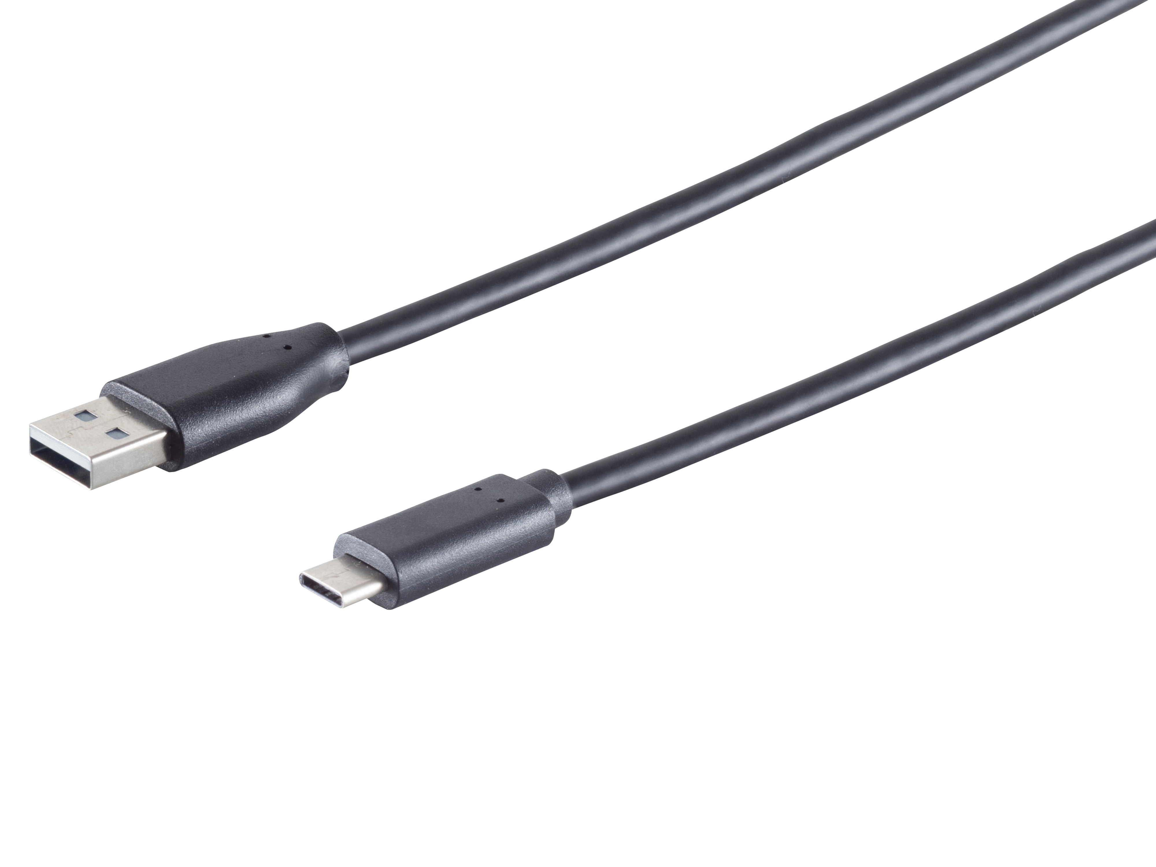 S-IMPULS USB-A Adapterkabel USB-C 3.0 schwarz 1,8m S-IMPULS USB-A Adapterkabel USB-C 3.0 schwarz 1,8m