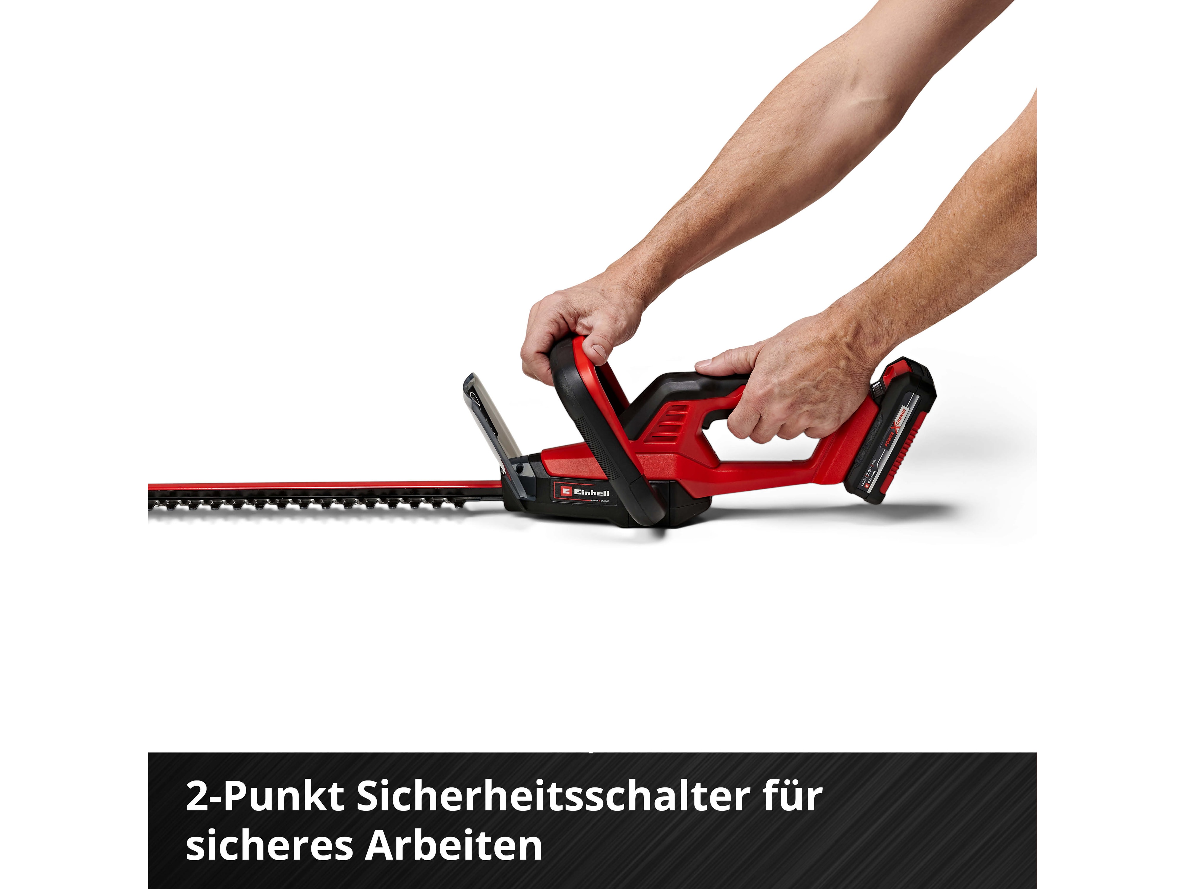 EINHELL Akku-Heckenschere GC-CH 18/40 Li, Solo