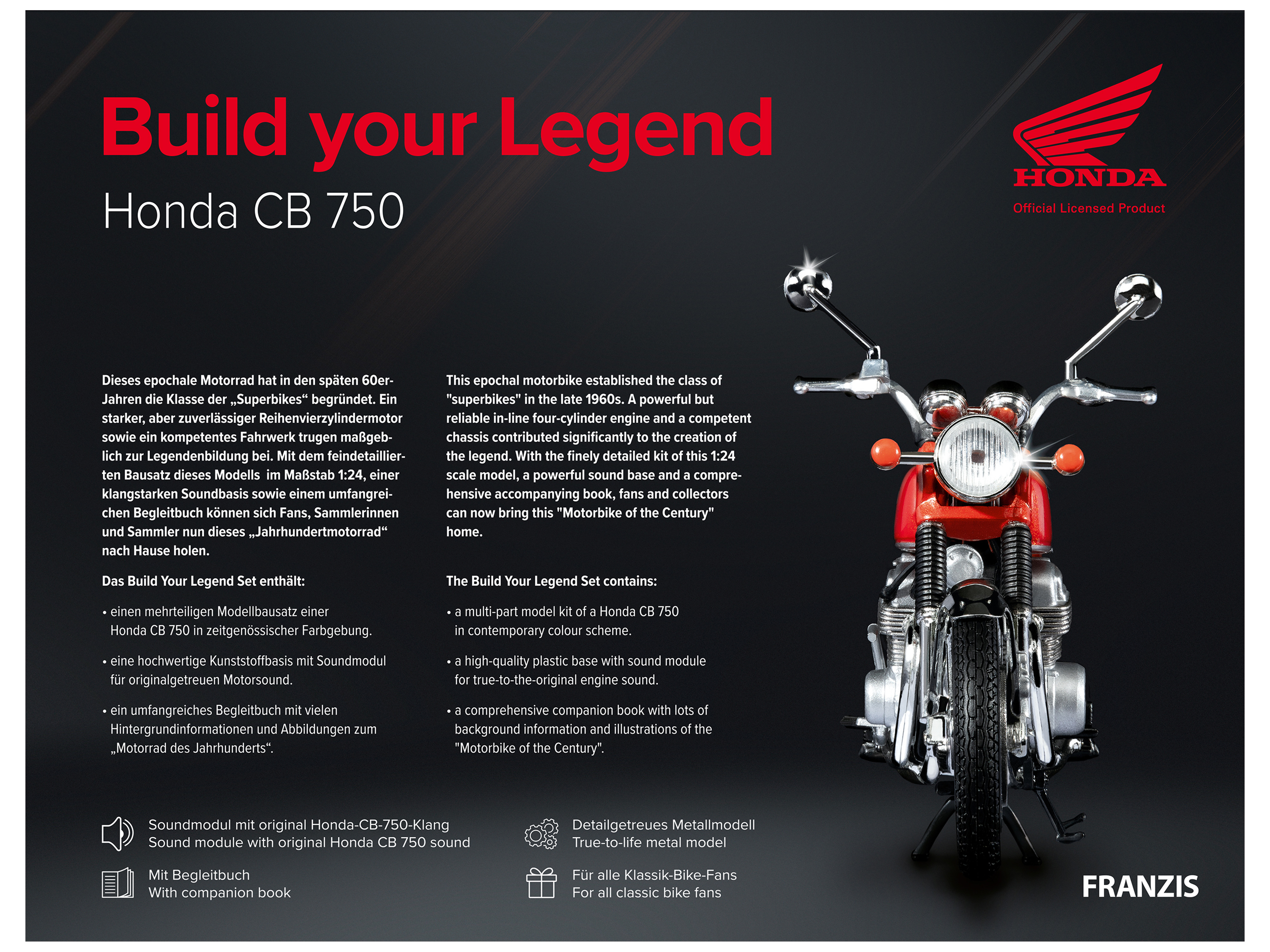 FRANZIS Build your Legend: Honda CB 750