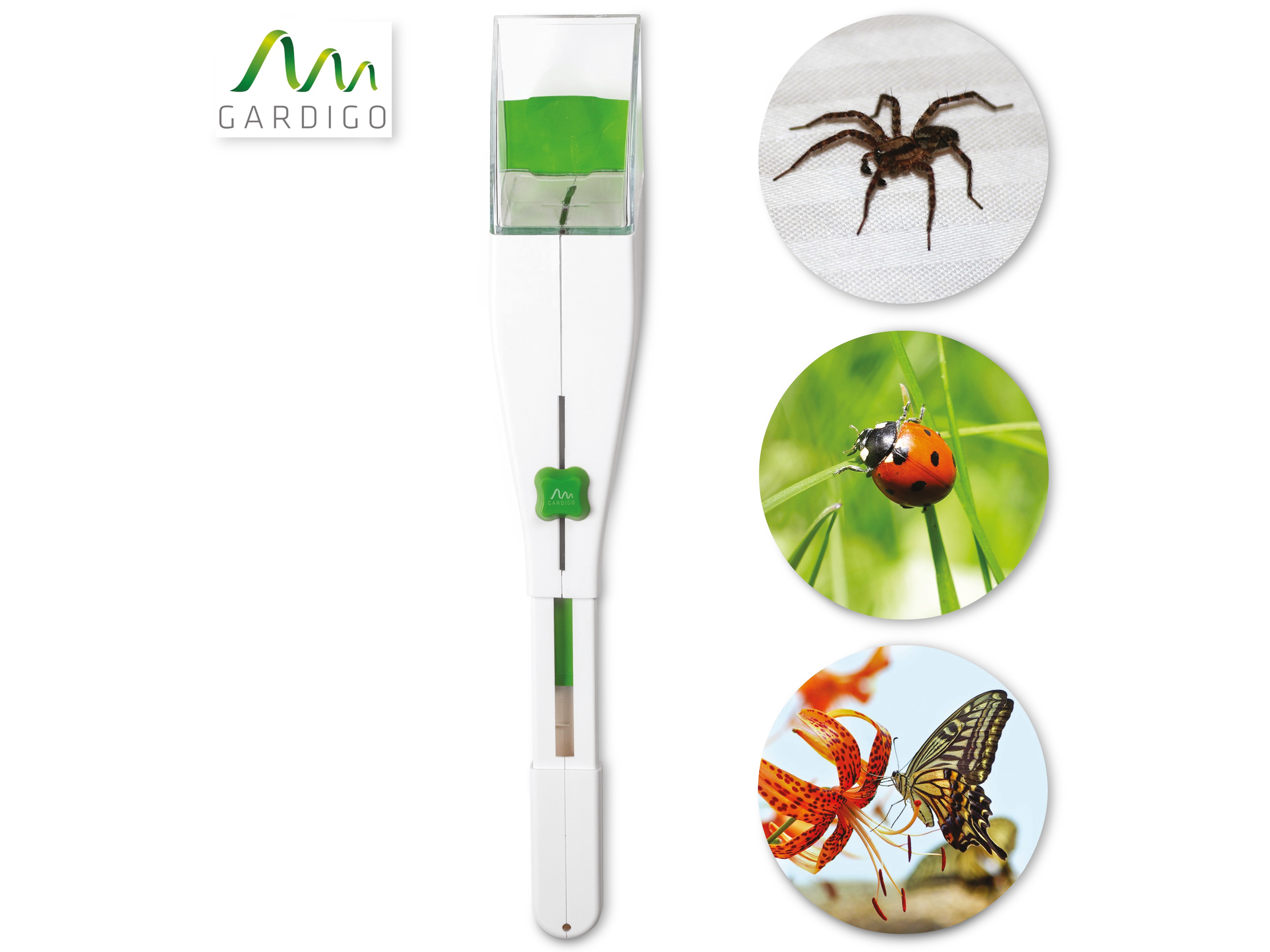 GARDIGO Insekten-Lebendfänger mit Lupe