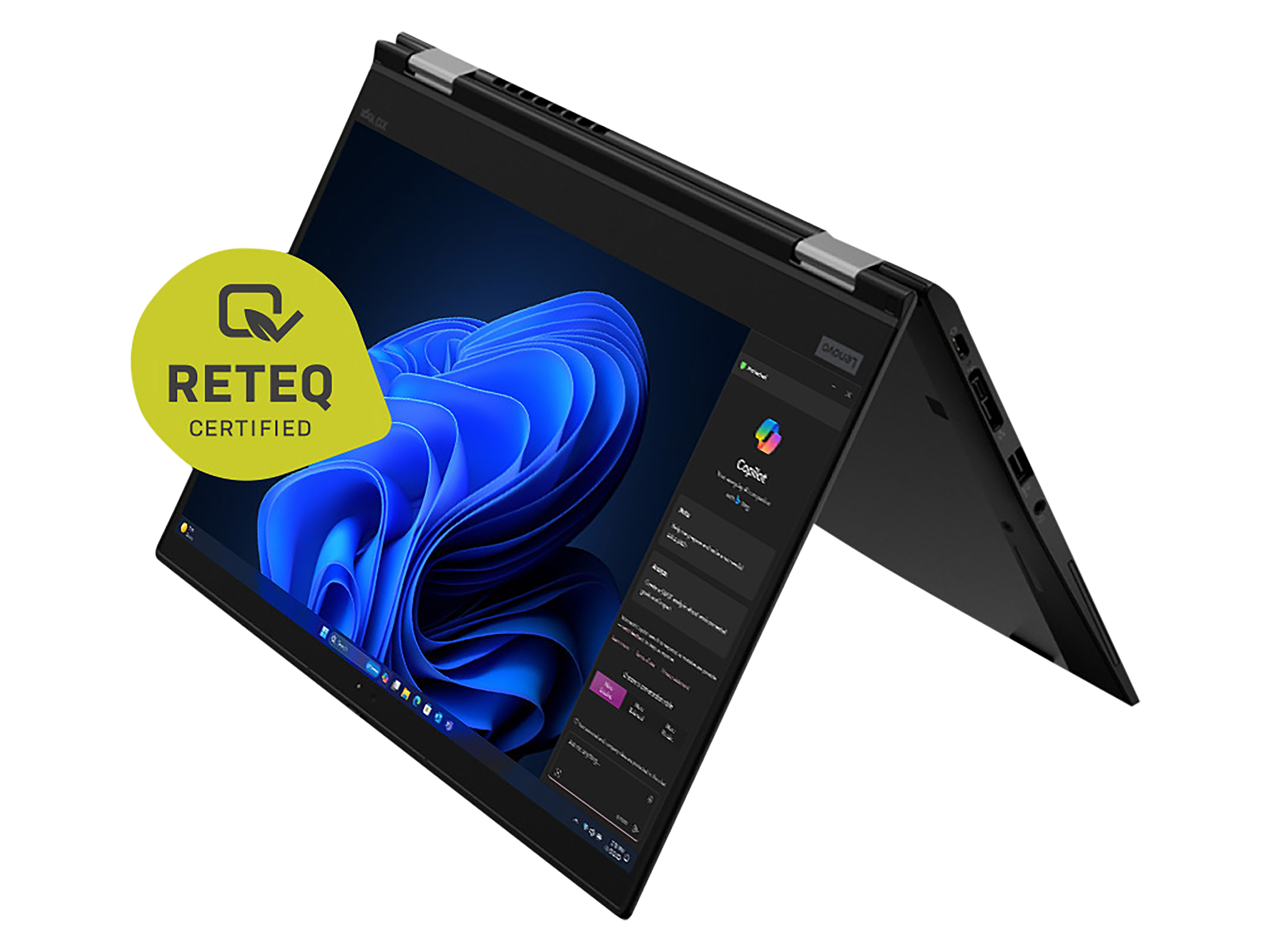 LENOVO Notebook THINKPAD X13 Yoga, 33,8 cm (13,3"), i7, 16GB, 1TB, Win11Pro, refurbished LENOVO Notebook THINKPAD X13 Yoga, 33,8 cm (13,3"), i7, 16GB, 1TB, Win11Pro, refurbished