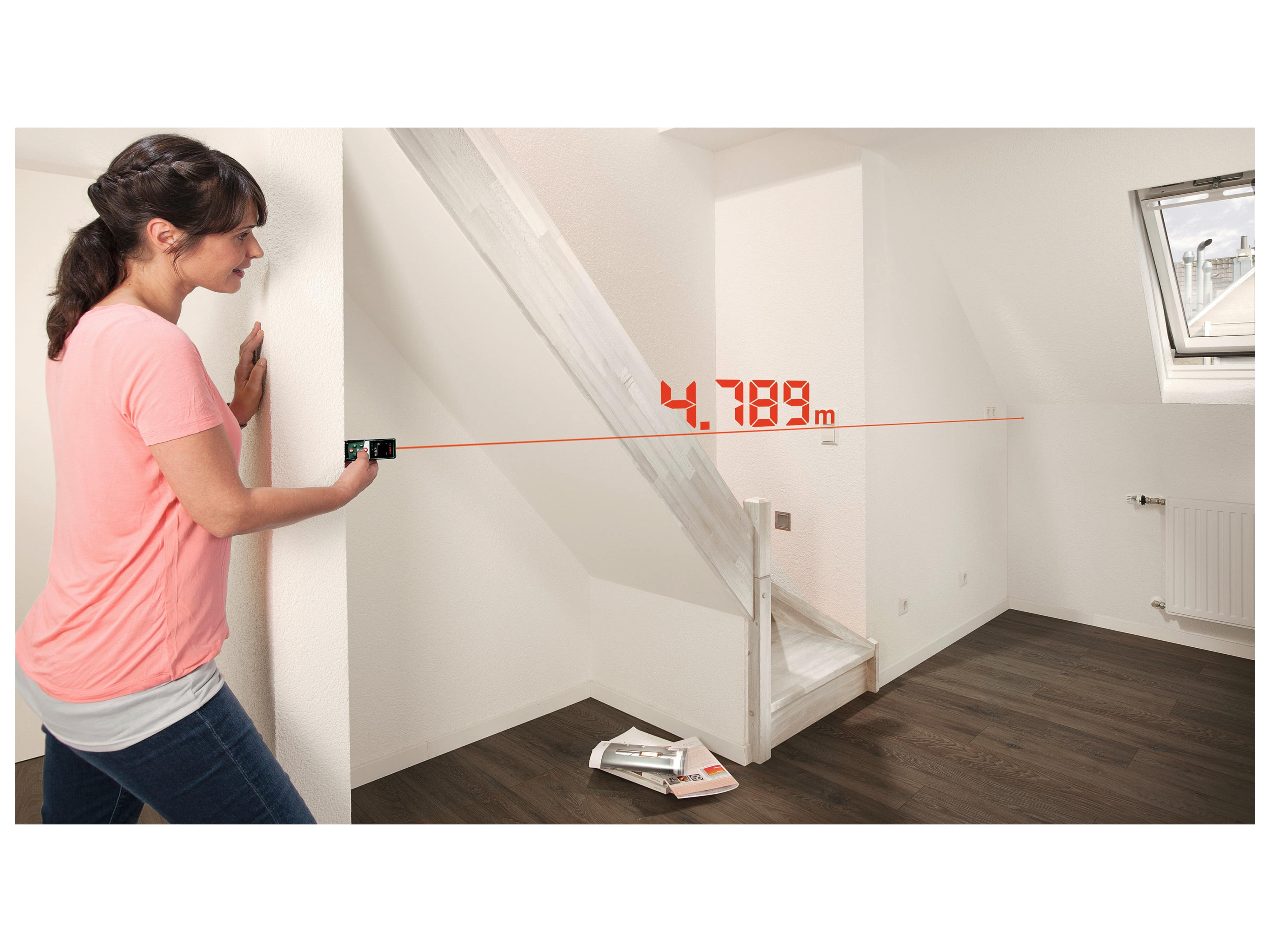 BOSCH Digitaler Laser-Entfernungsmesser UniversalDistance 40 C, 06036721Z0 BOSCH Digitaler Laser-Entfernungsmesser UniversalDistance 40 C, 06036721Z0