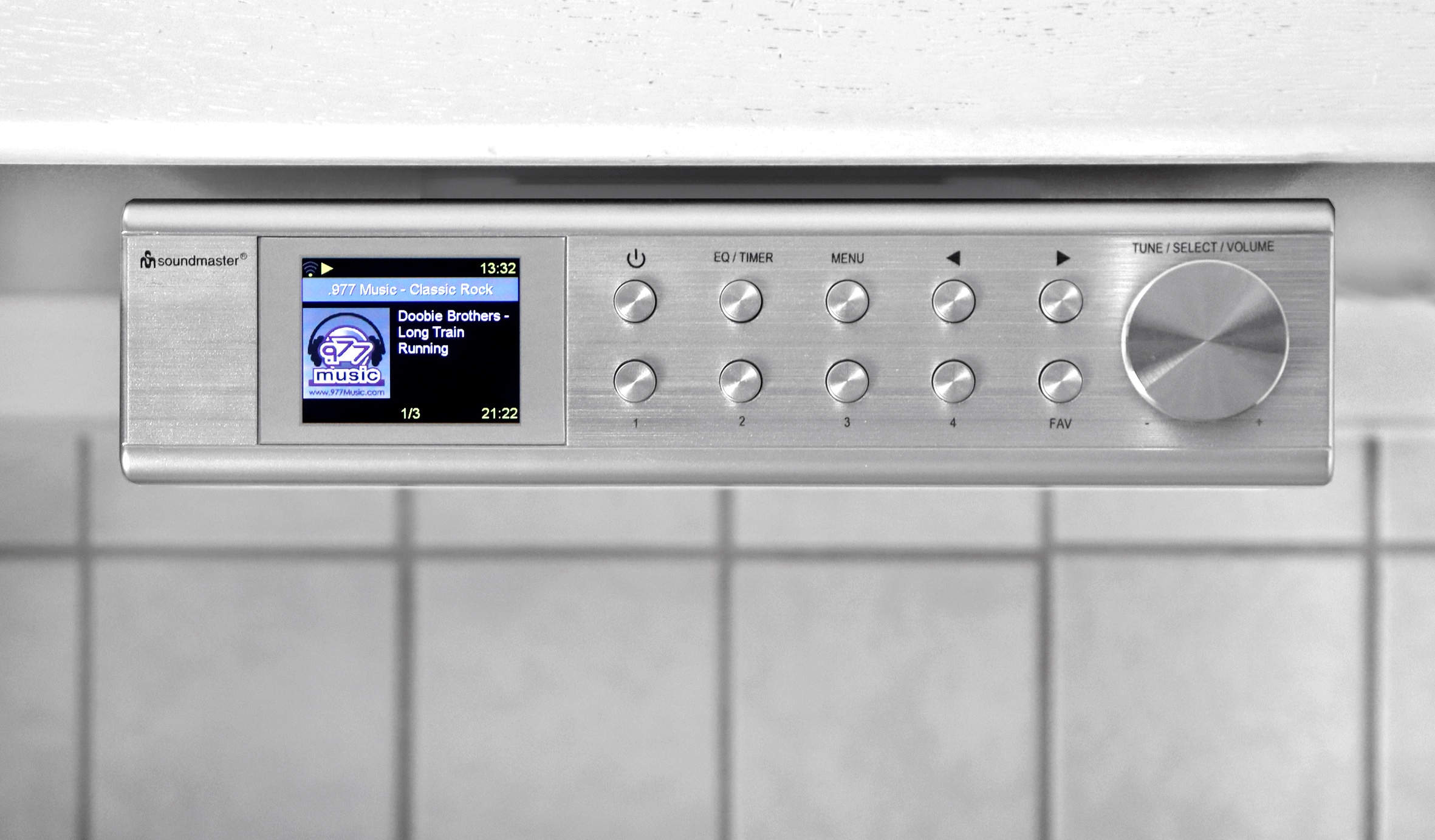 SOUNDMASTER Küchenunterbauradio, IR1500SI, Internet/DAB+, Bluetooth