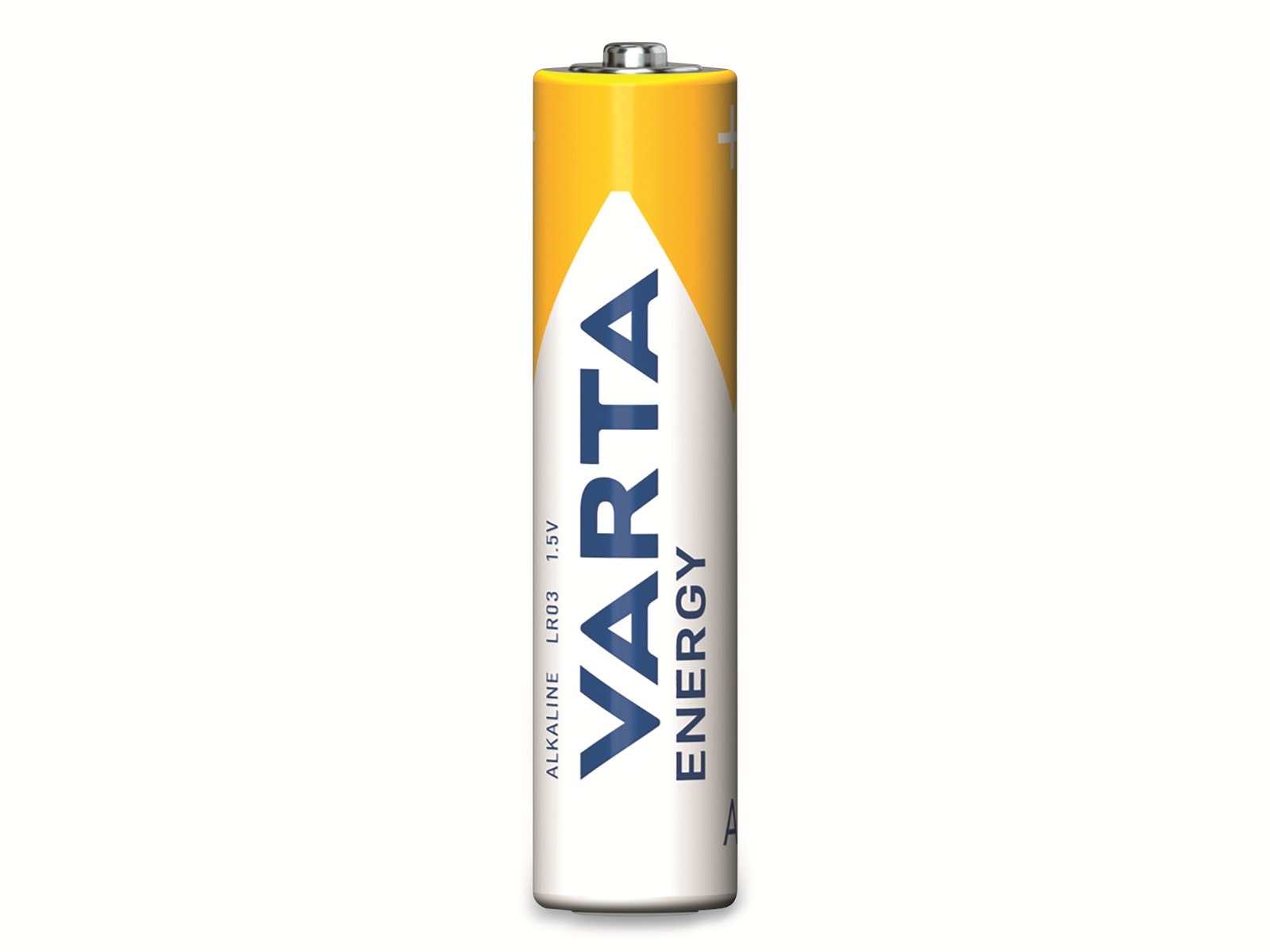 VARTA Batterie Alkaline, Micro, AAA, LR03, 1.5V, Energy, 8 Stück