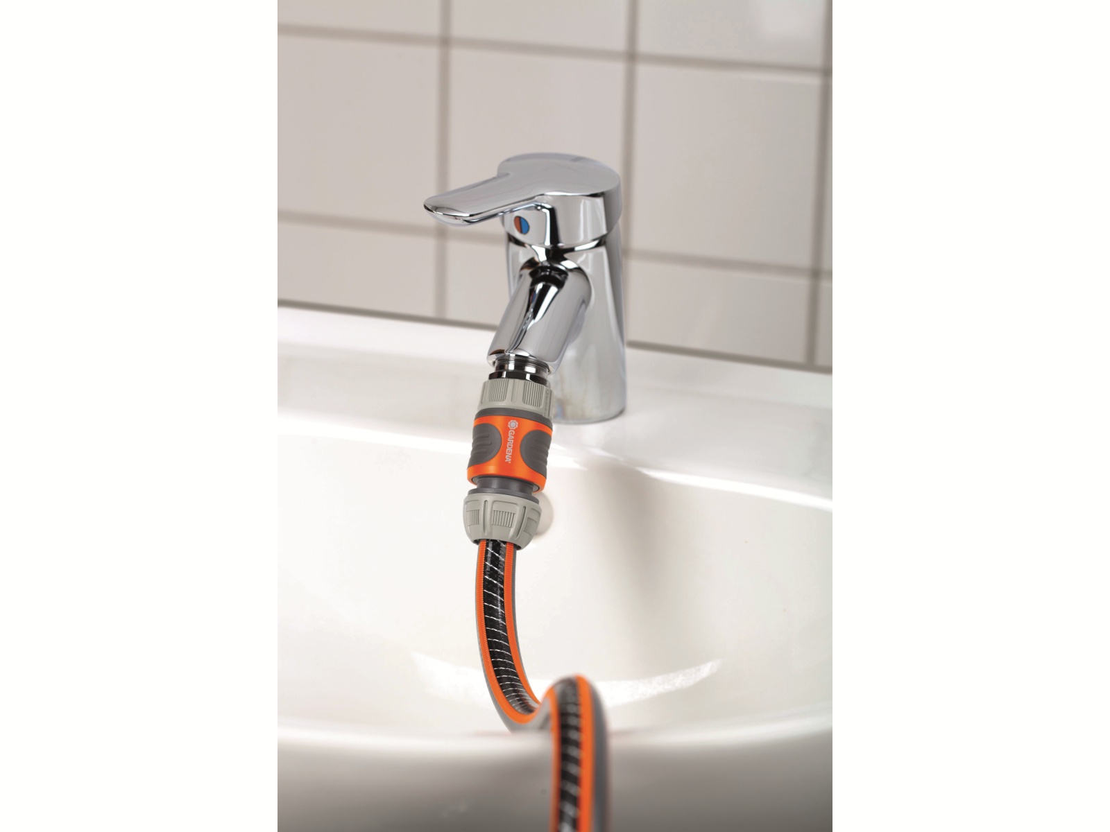 GARDENA Perlstrahl-Adapter 18209-20, M24x1 Innen-, 26,5 mm Außengewinde