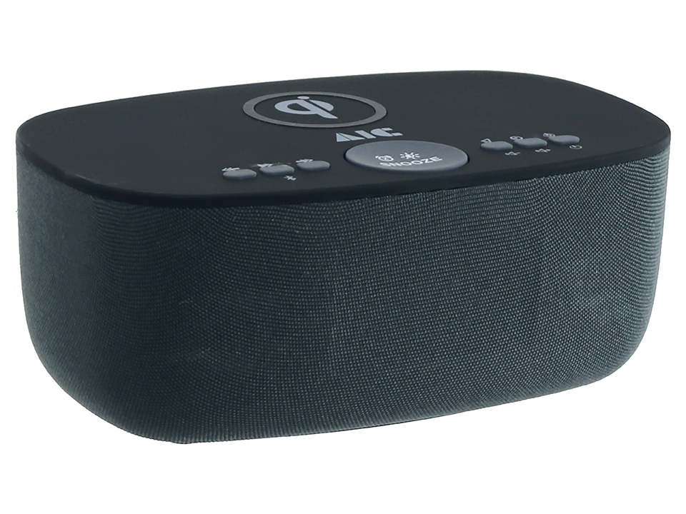 AIC Radiowecker 28 BT, mit QI-Charging-Funktion, schwarz AIC Radiowecker 28 BT, mit QI-Charging-Funktion, schwarz