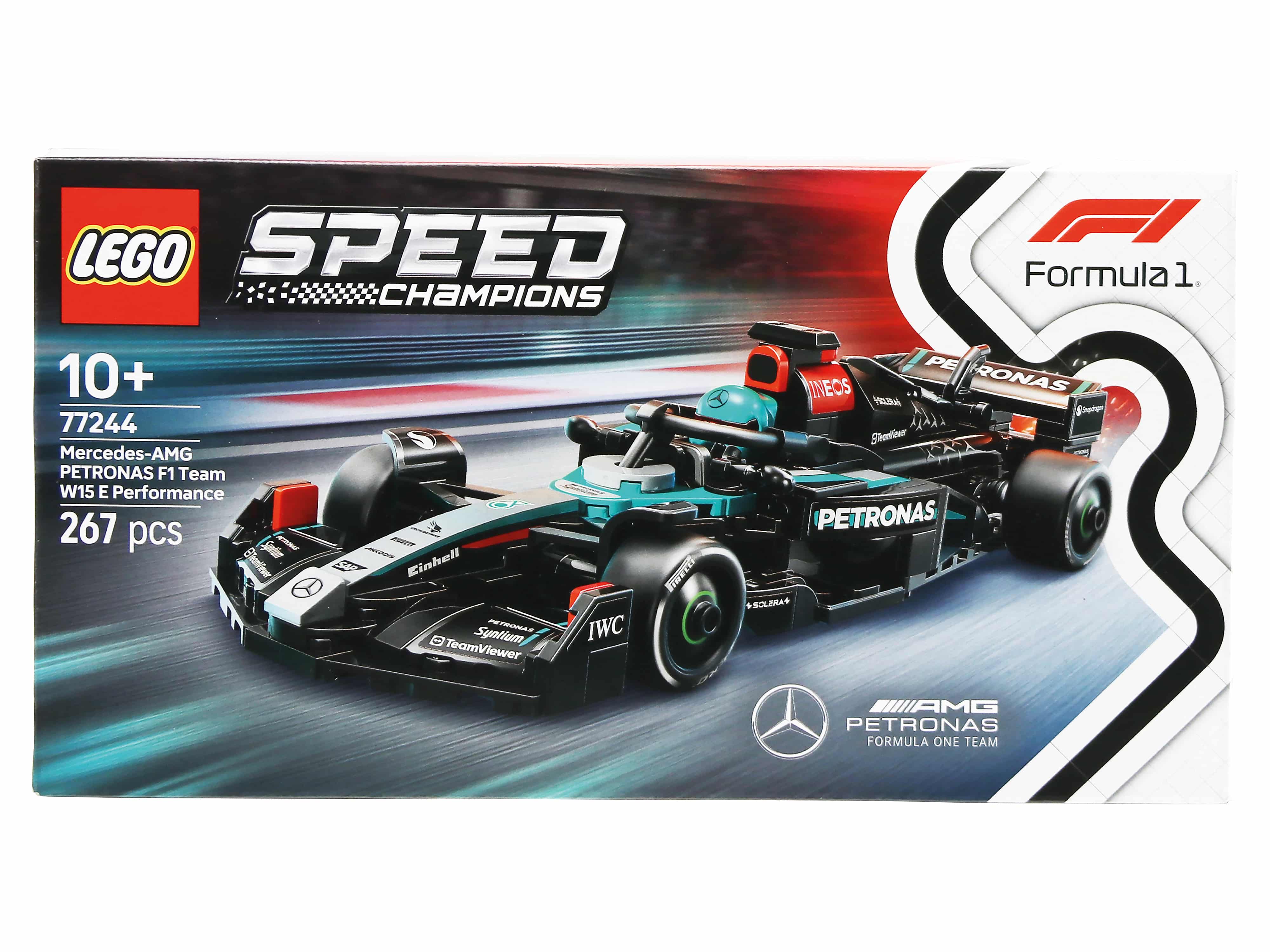 LEGO Speed Champions 77244 Mercedes-AMG F1 W15 Rennauto