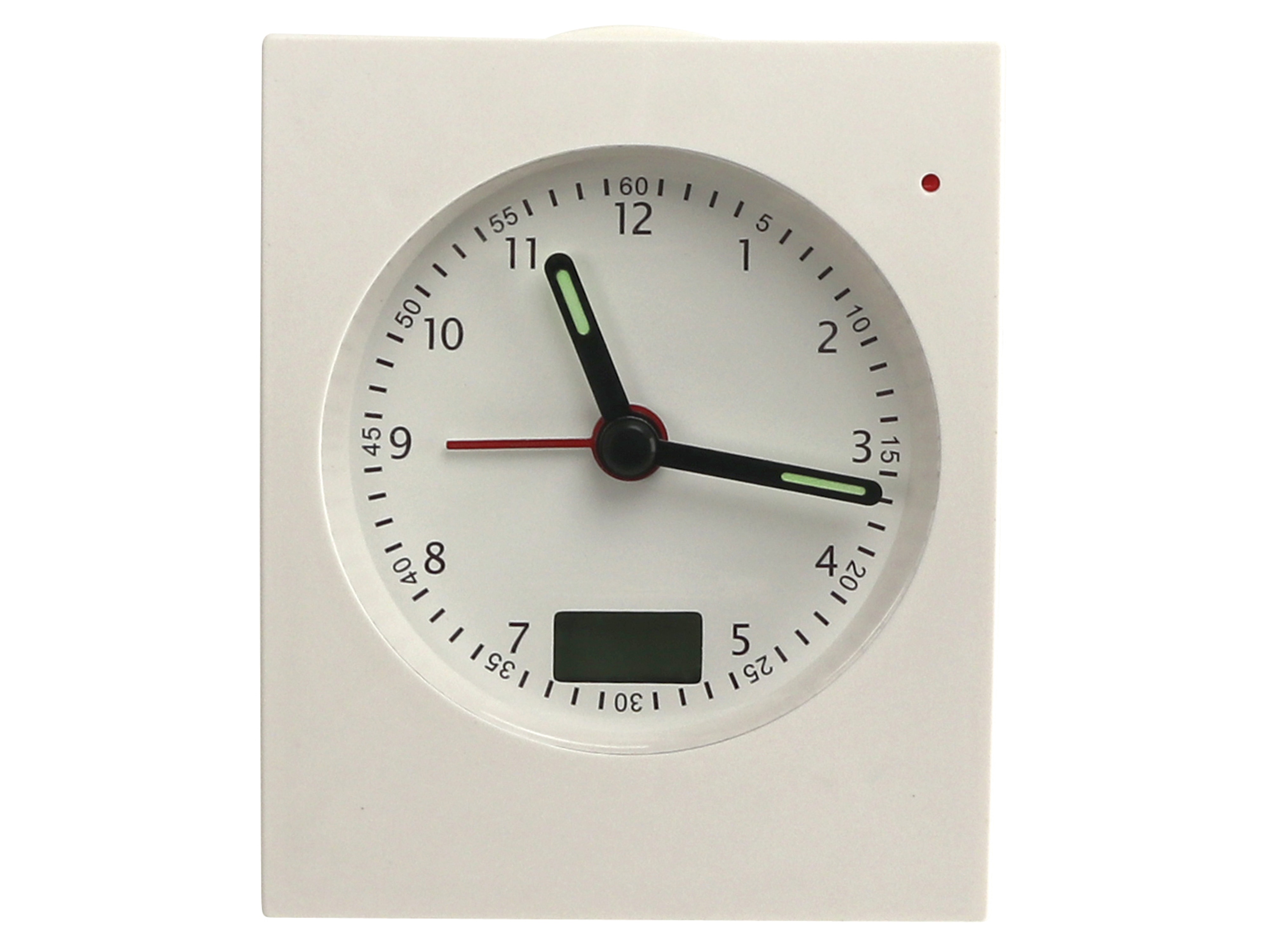 Funkwecker, analog, 784-02-2020-04, weiß, B-Ware