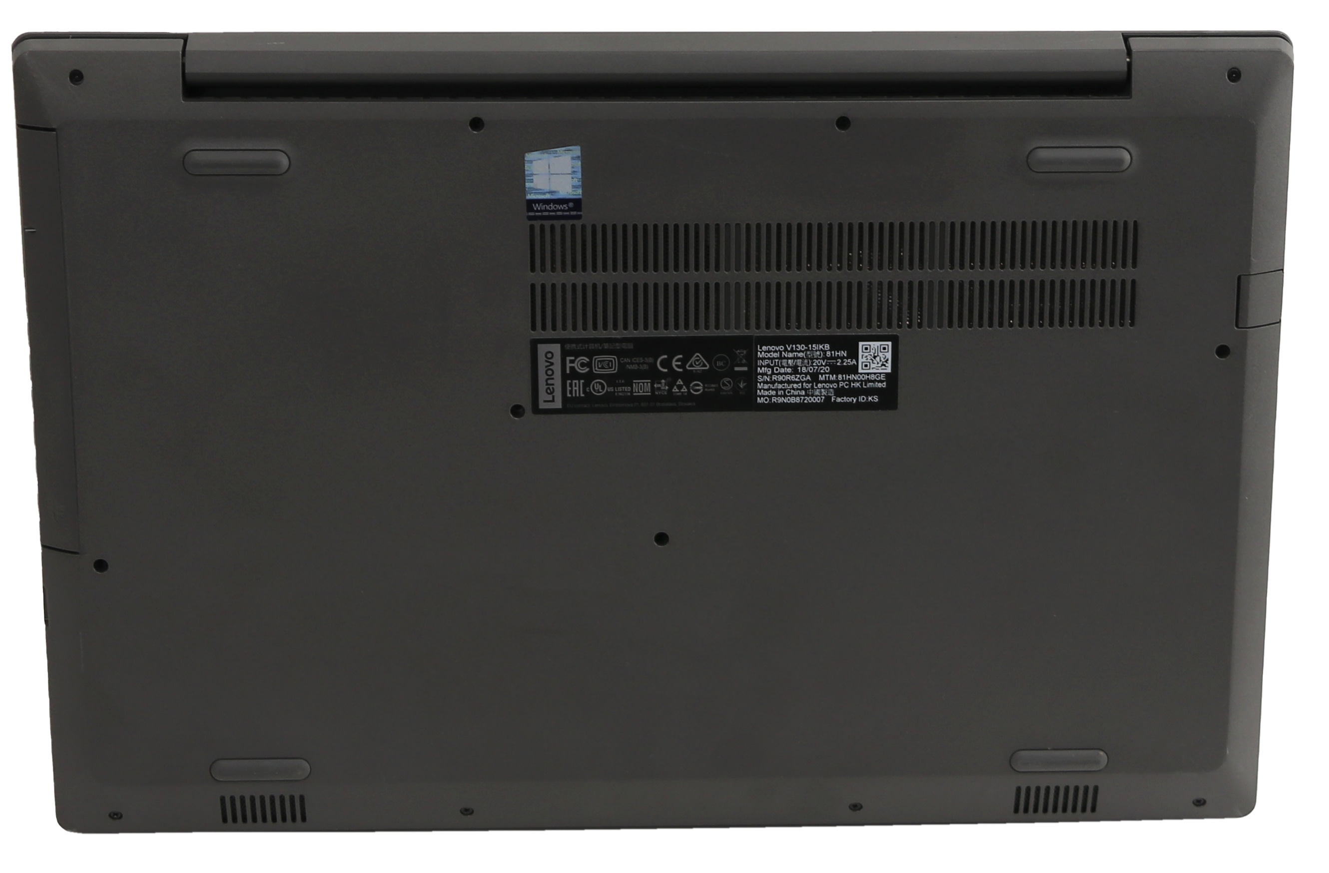 LENOVO Notebook IDEA PAD V130, 39,6 cm (15,6"), i3, 8GB, 256GB, Win11Pro, gebraucht LENOVO Notebook IDEA PAD V130, 39,6 cm (15,6"), i3, 8GB, 256GB, Win11Pro, gebraucht