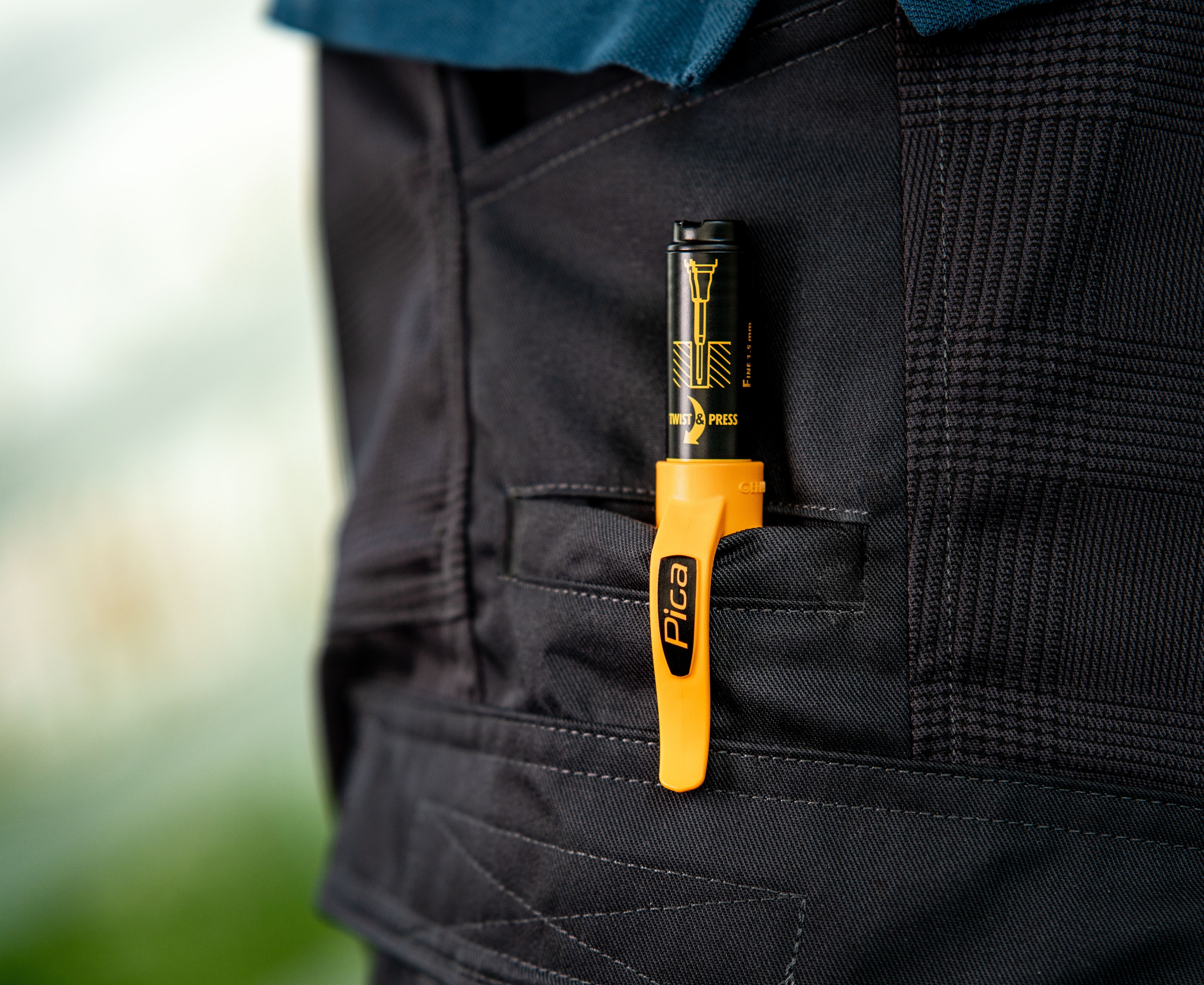 PICA Ink Tieflochmarker 150/40/SB, rot