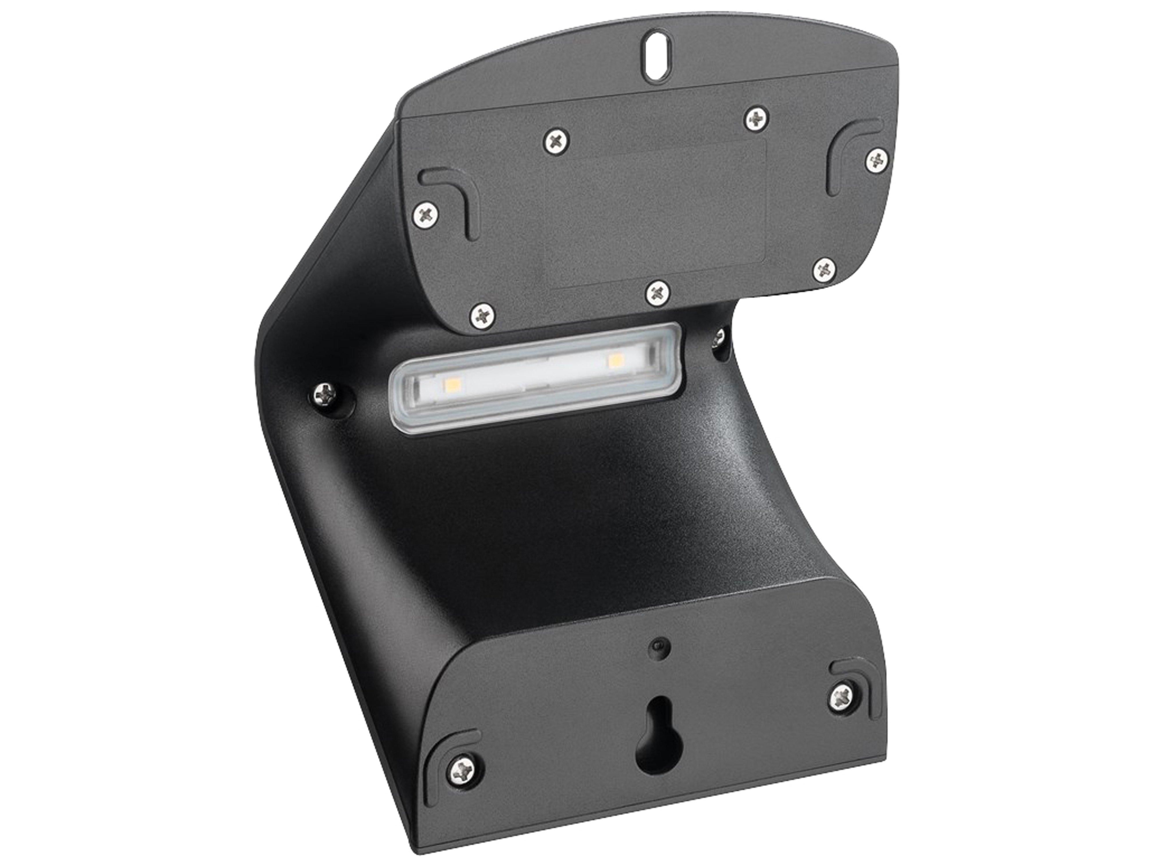 GOOBAY Solar LED-Wandleuchte mit Bewegungsmelder, 1,5W, schwarz GOOBAY Solar LED-Wandleuchte mit Bewegungsmelder, 1,5W, schwarz