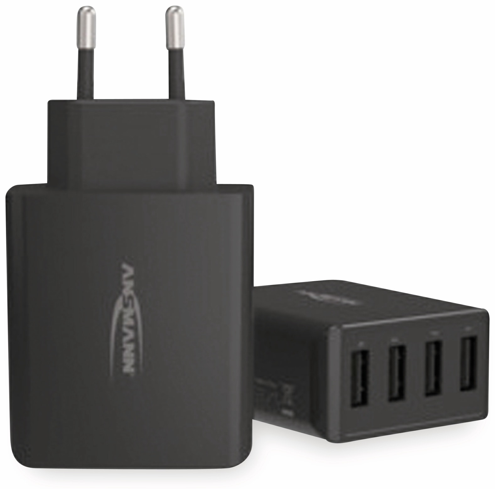 ANSMANN USB-Ladegerät HC430, 30 W, 5 V, 3 A, 4-Port, schwarz