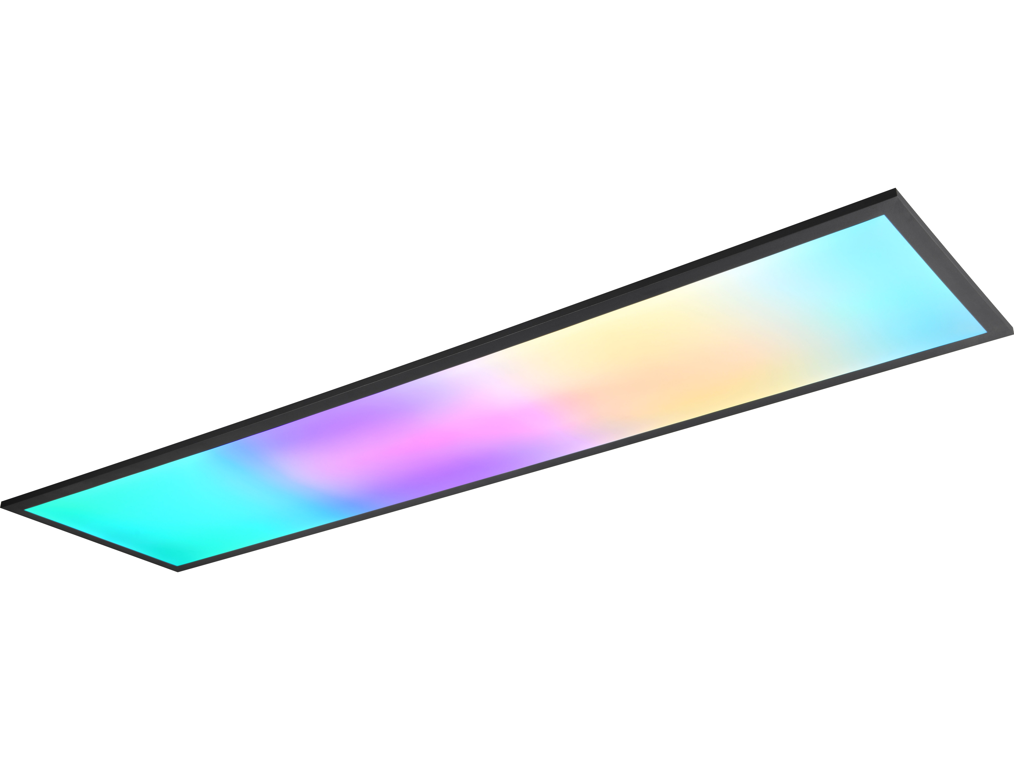 REALITY LED-Deckenleuchte Beta R67661232 schwarz, 31 W, 3600 lm, CCT, RGB REALITY LED-Deckenleuchte Beta R67661232 schwarz, 31 W, 3600 lm, CCT, RGB