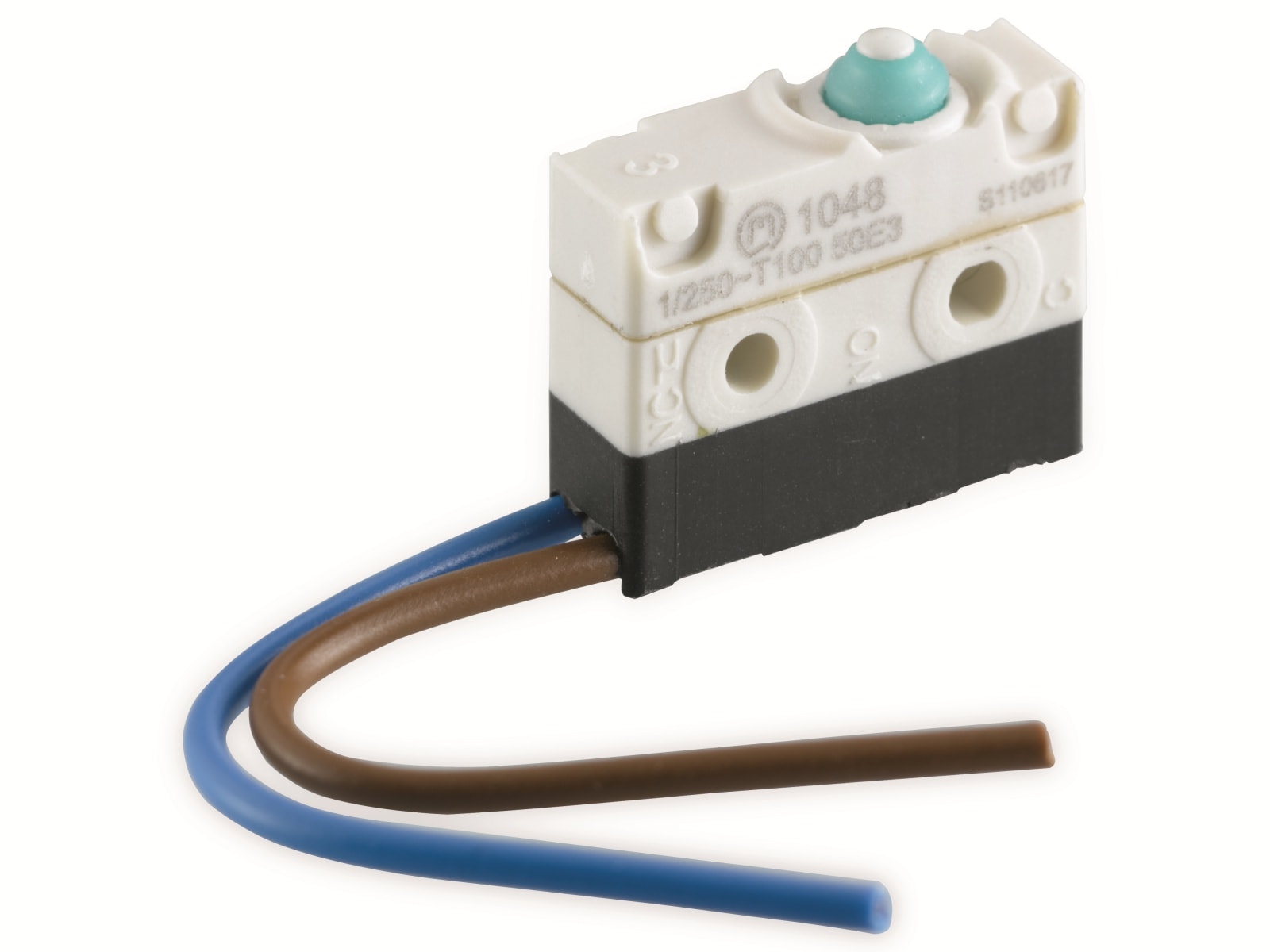 MARQUARDT Mikroschalter, 1048.1132 , 250 V/AC, 3 A, 1 x Aus/(Ein)