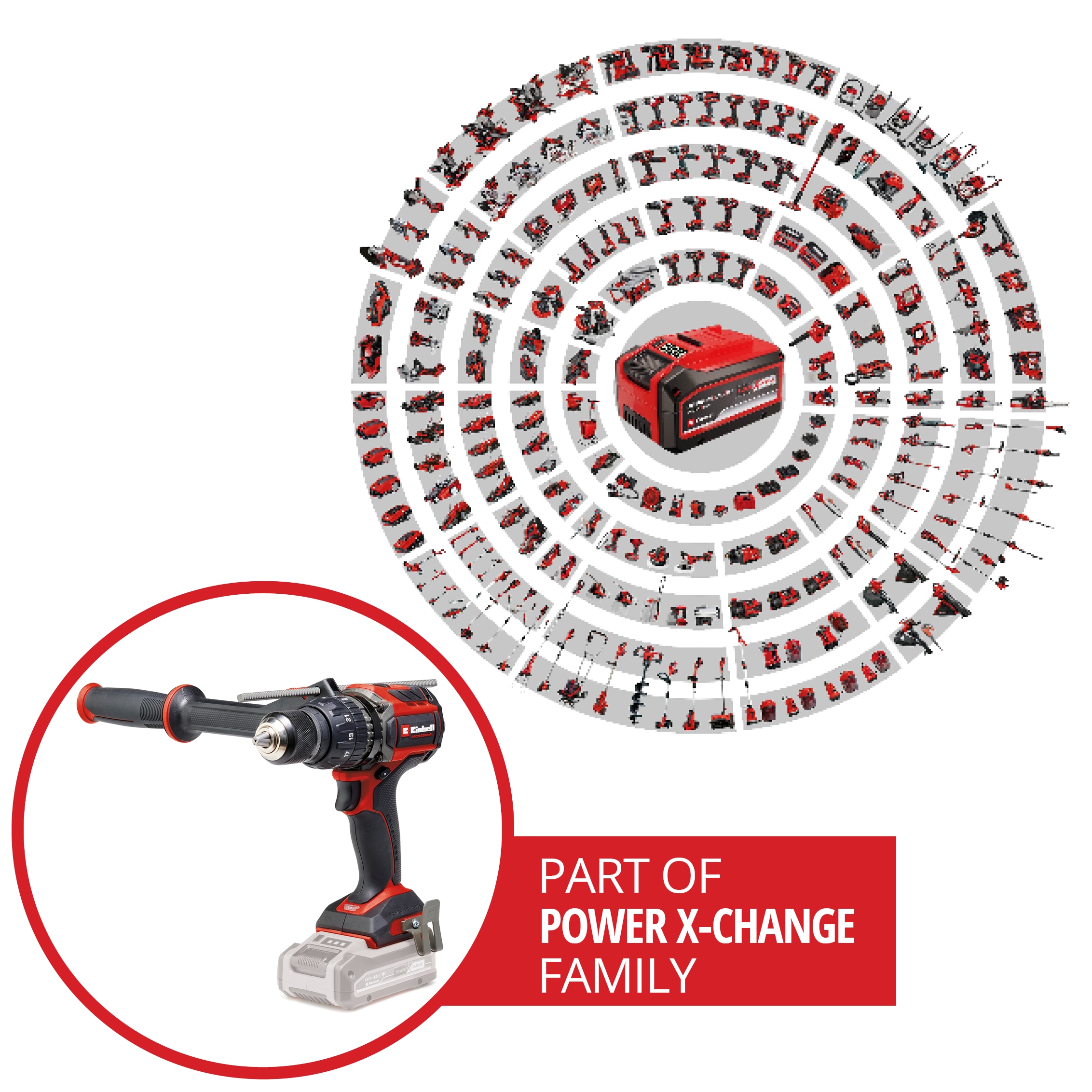 EINHELL PROFESSIONAL Akku-Schlagbohrschrauber TP-CD 18/120 Li-i BL-Solo EINHELL Akku-Schlagbohrschrauber TP-CD 18/120 Li-i BL-Solo