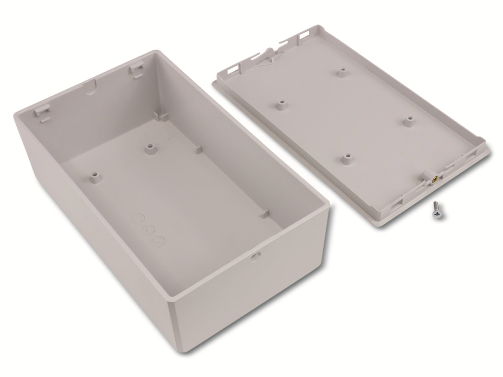 CAMDENBOSS Universalgehäuse, CBEAC-04-GY, ABS UL94-V0, grau, IP40, 150x90x45 mm