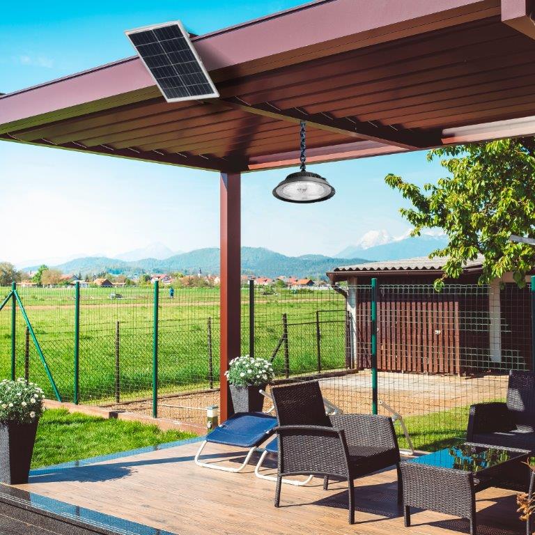 LUXULA Solar LED-Hängeleuchten-CCT, 100 W, 1200 lm LUXULA Solar LED-Hängeleuchten-CCT, 100 W, 1200 lm