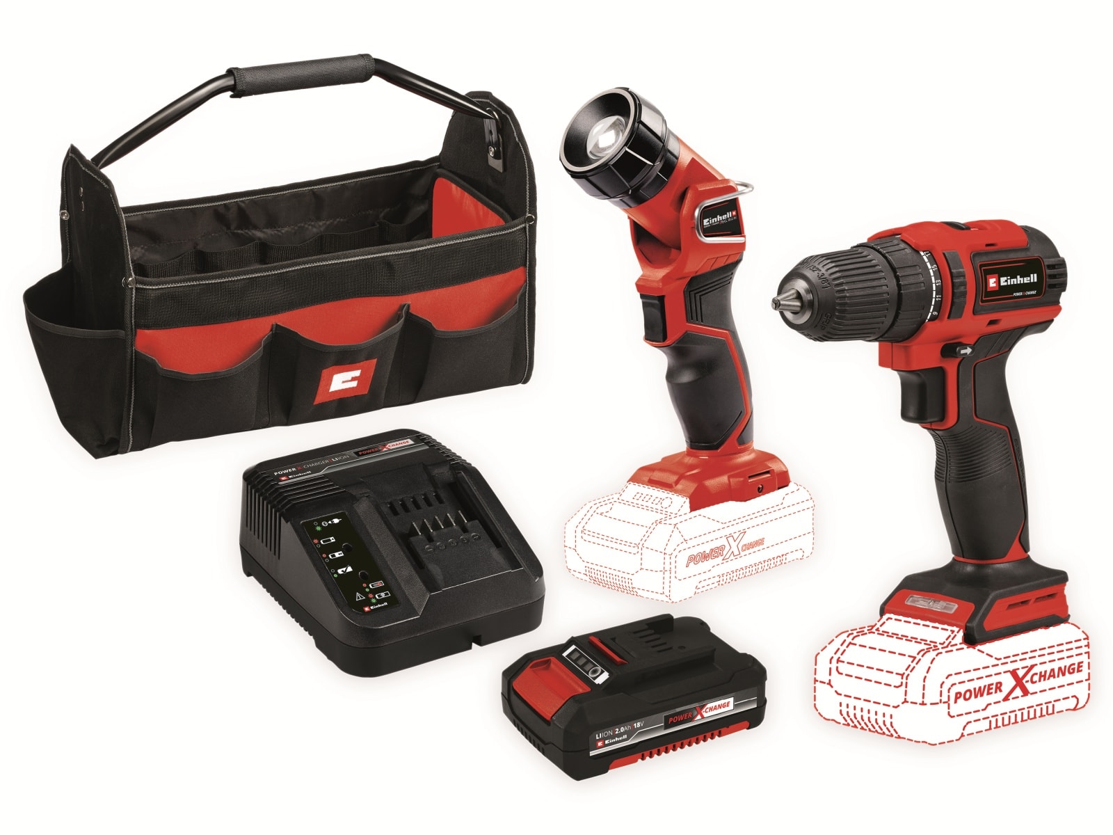 EINHELL Maschinen-Set 4326398, 4-teilig EINHELL Maschinen-Set 4326398, 4-teilig