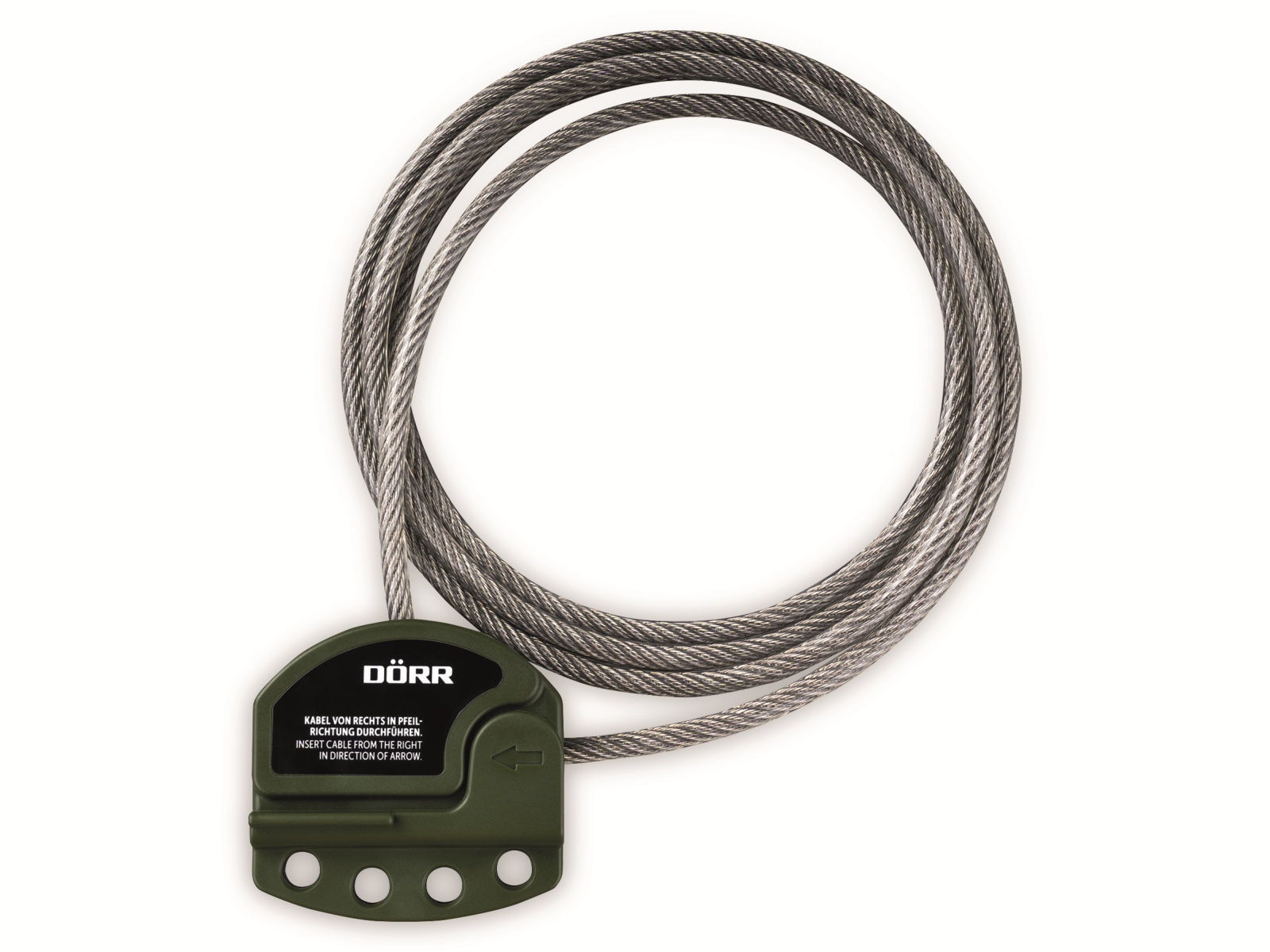 DÖRR Universal-Kabelschloss, 1,80 m