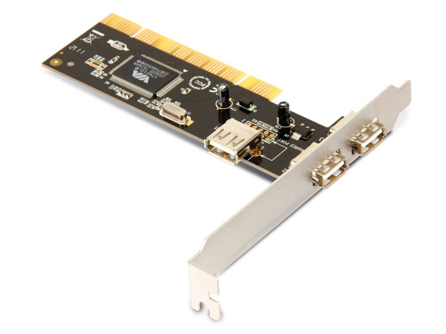 Hama USB 2.0 PCI-Karte, 3-Port Hama USB 2.0 PCI-Karte, 3-Port