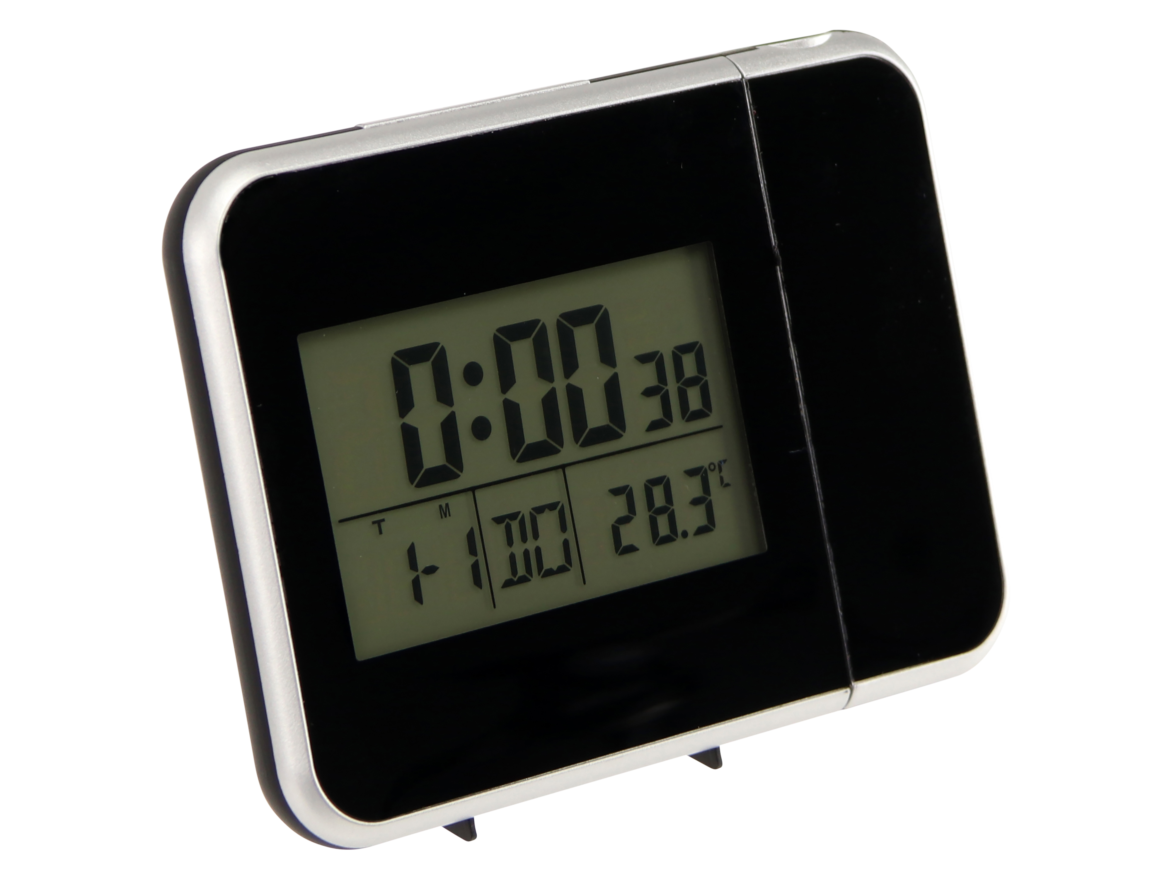 Digitale Funkuhr 9663, Datumsanzeige, Temperaturanzeige